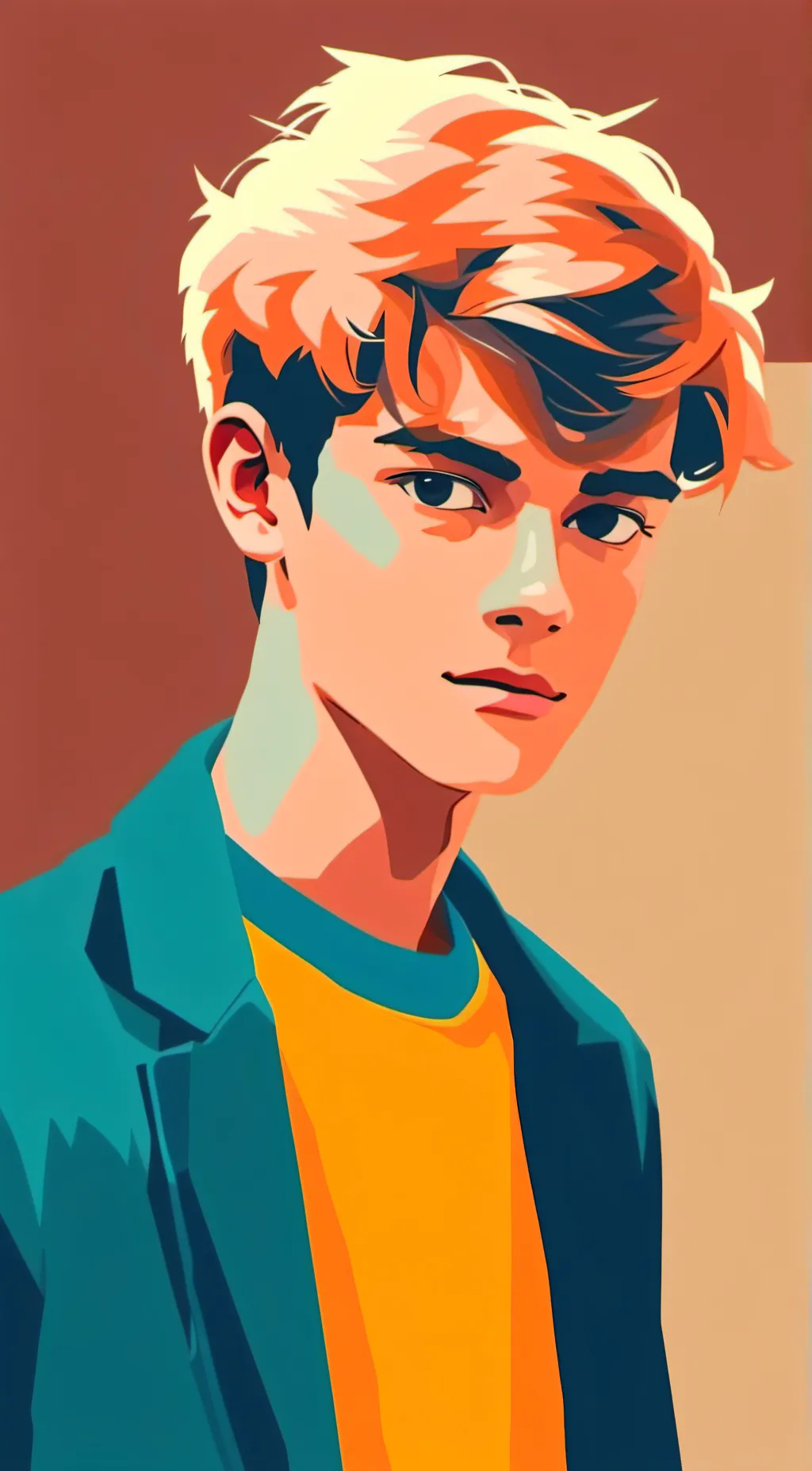 ai character: ❤newt❤ background