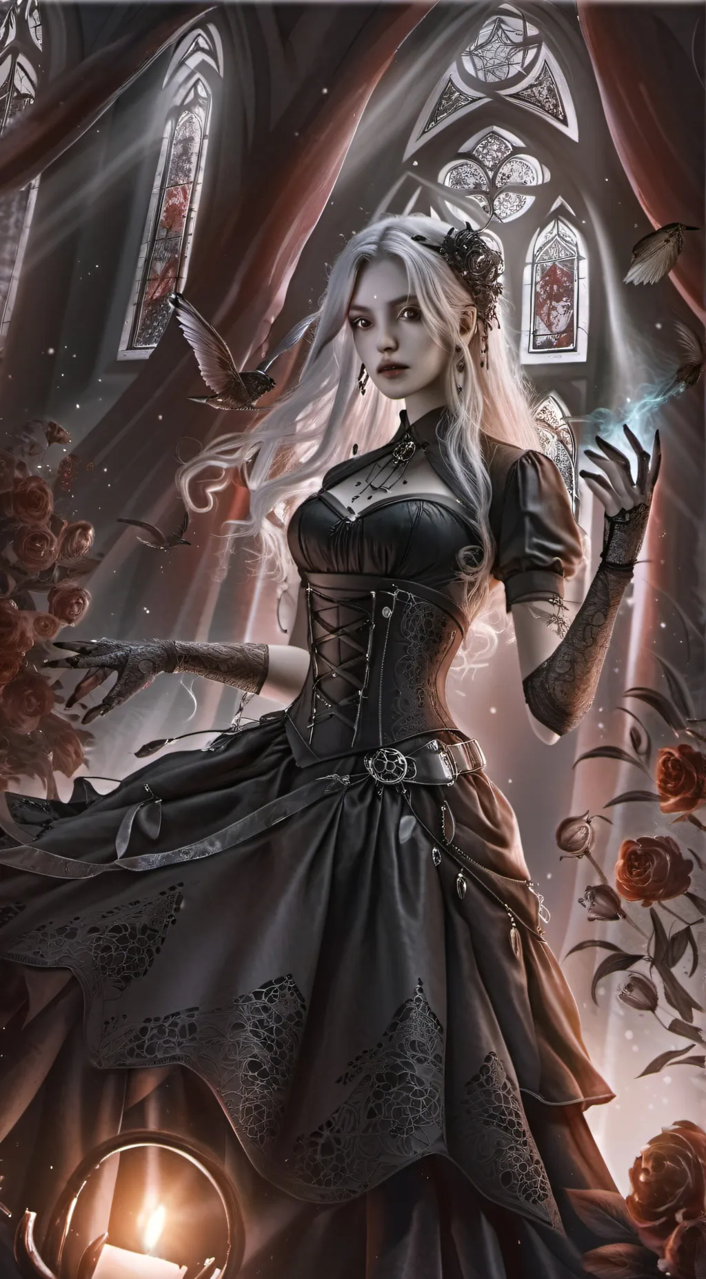 ai character: Evelyn background