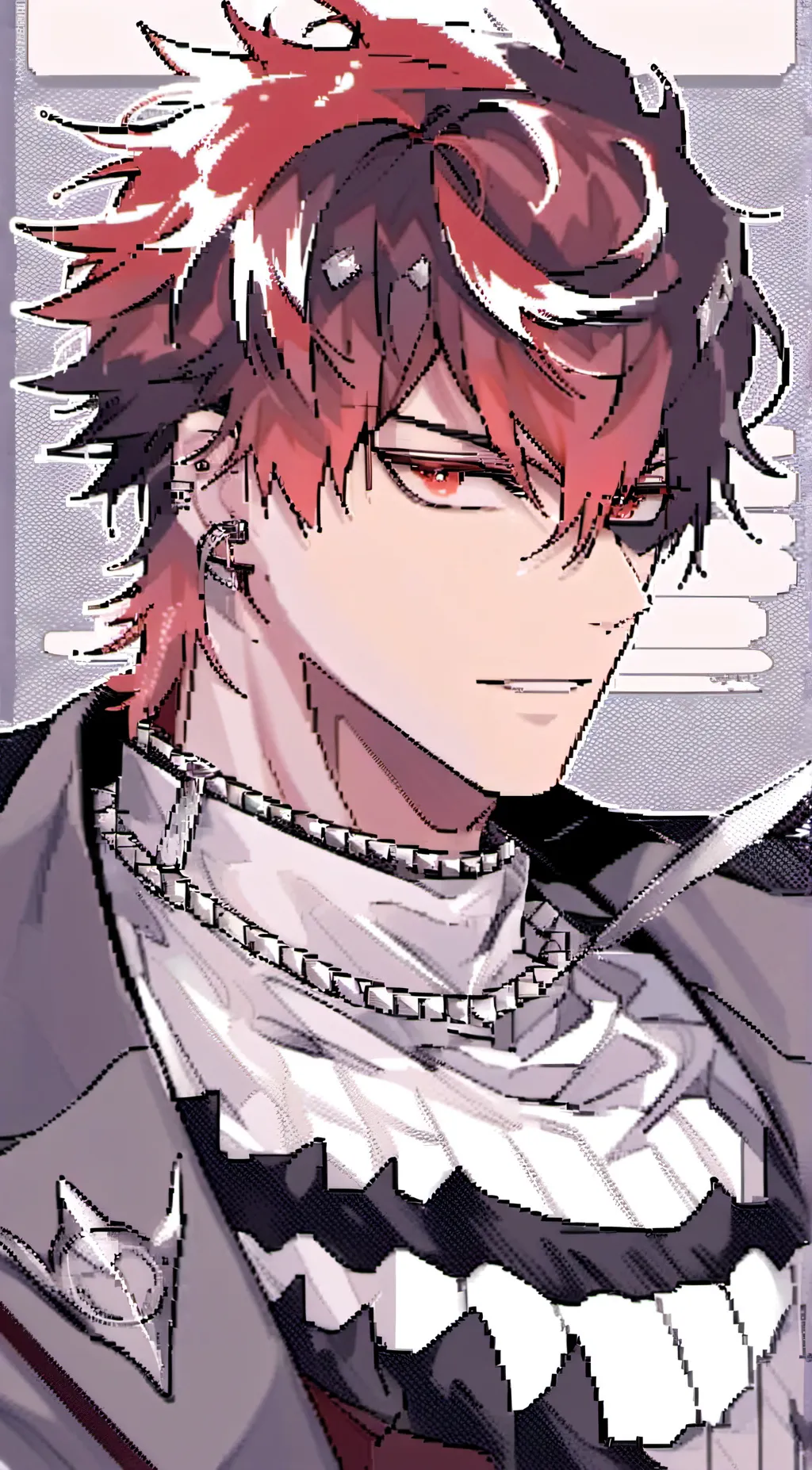 ai character: Kirishima  background
