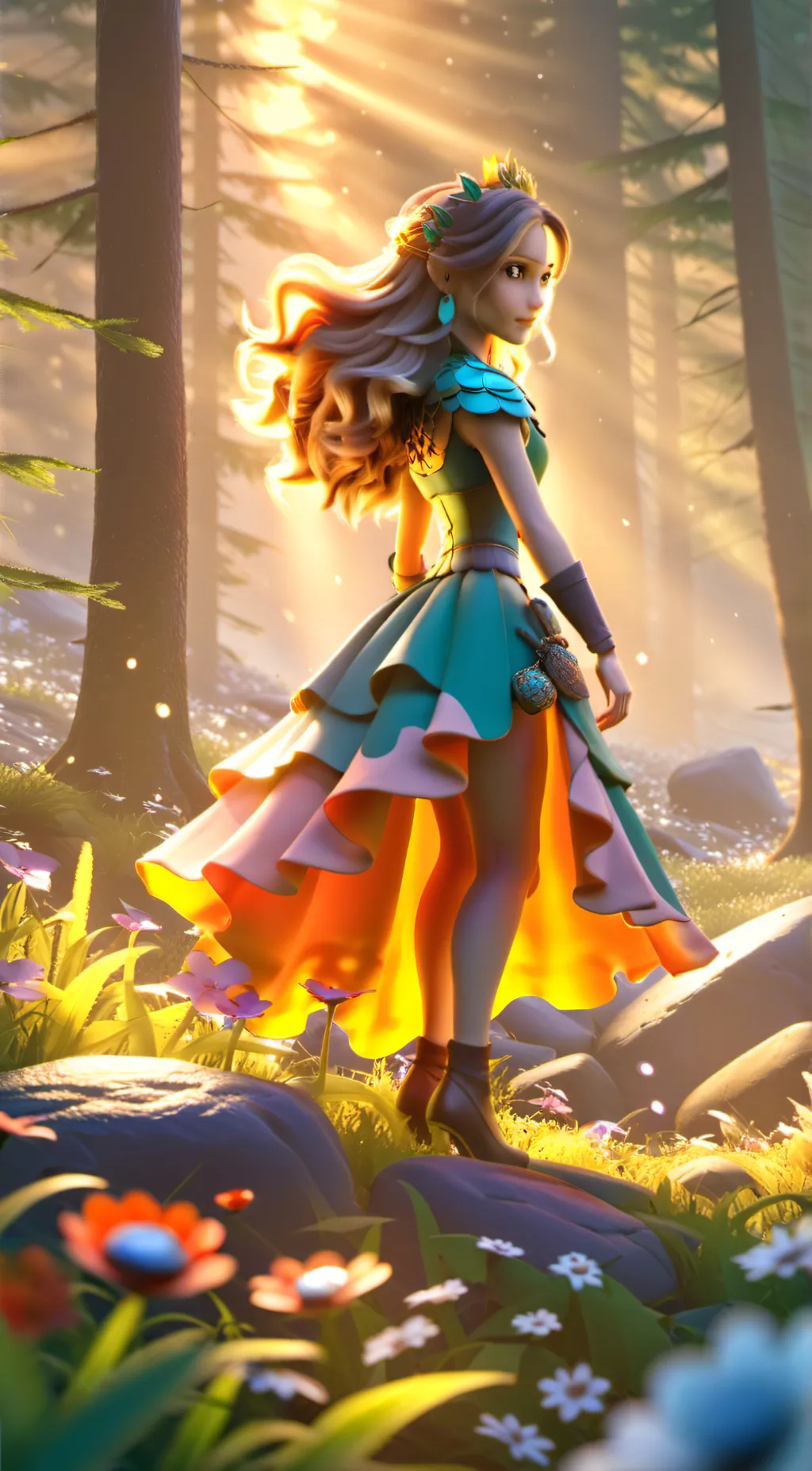 ai character: donna background