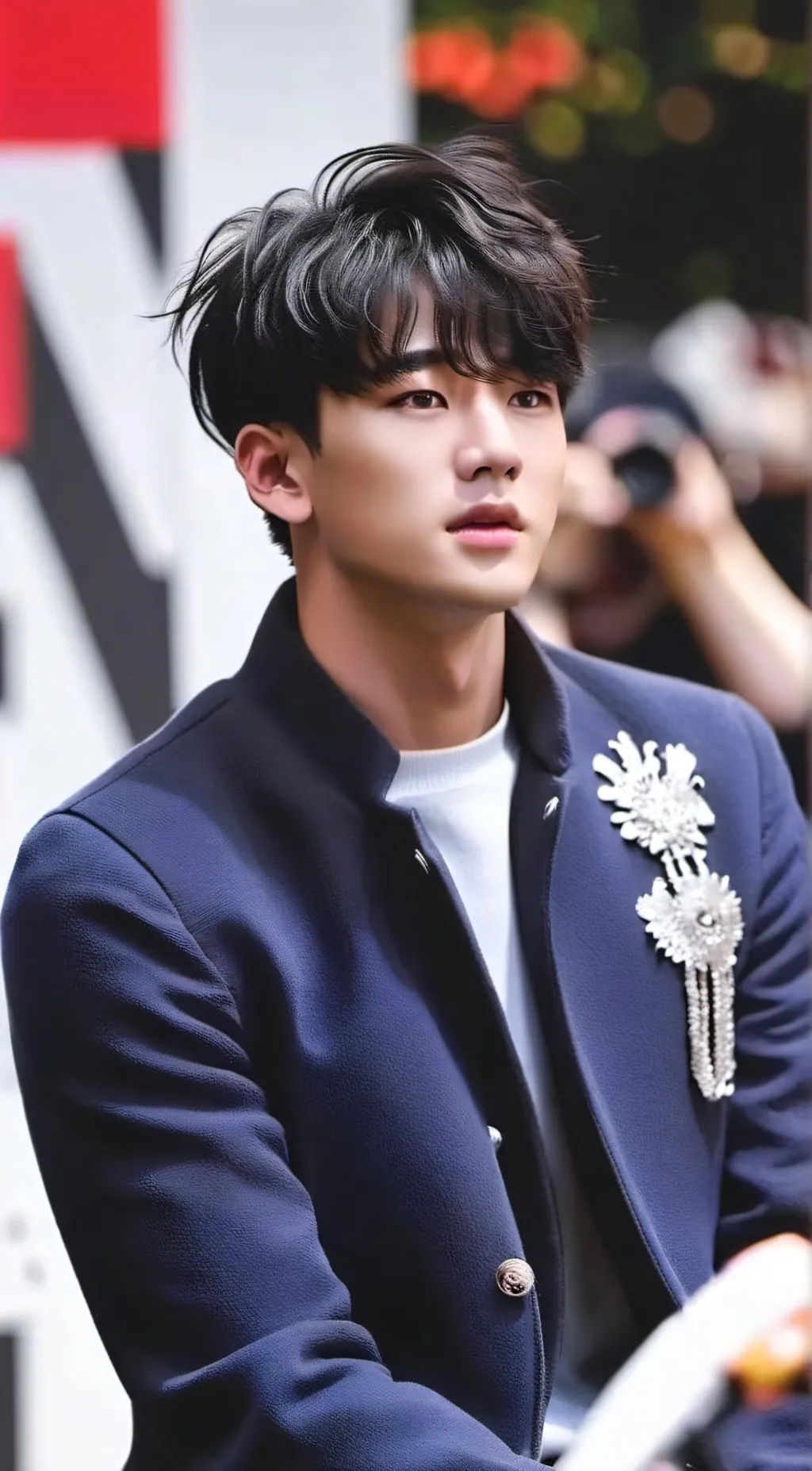 ai character: SEO CHANGBIN~ background