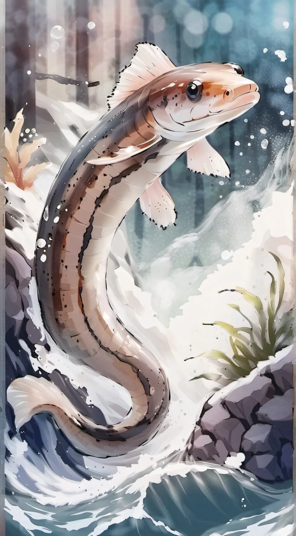 ai character: Lovely  background