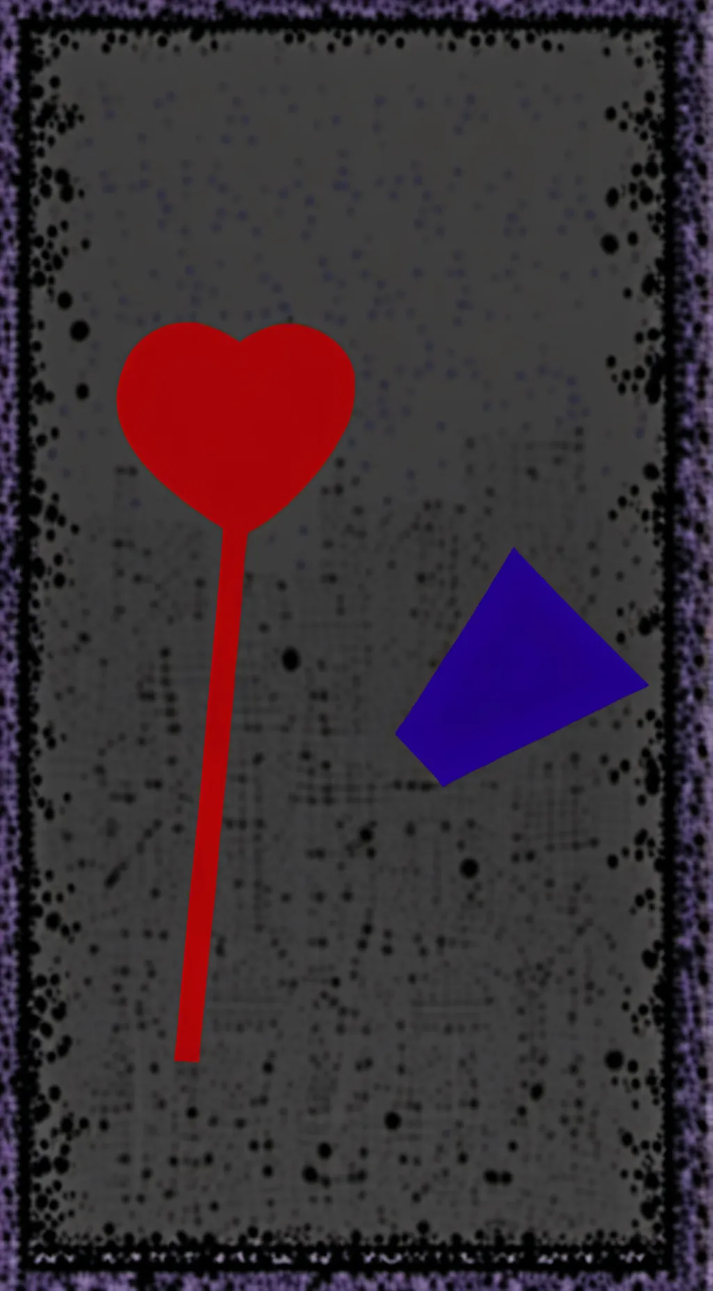 ai character: purple background