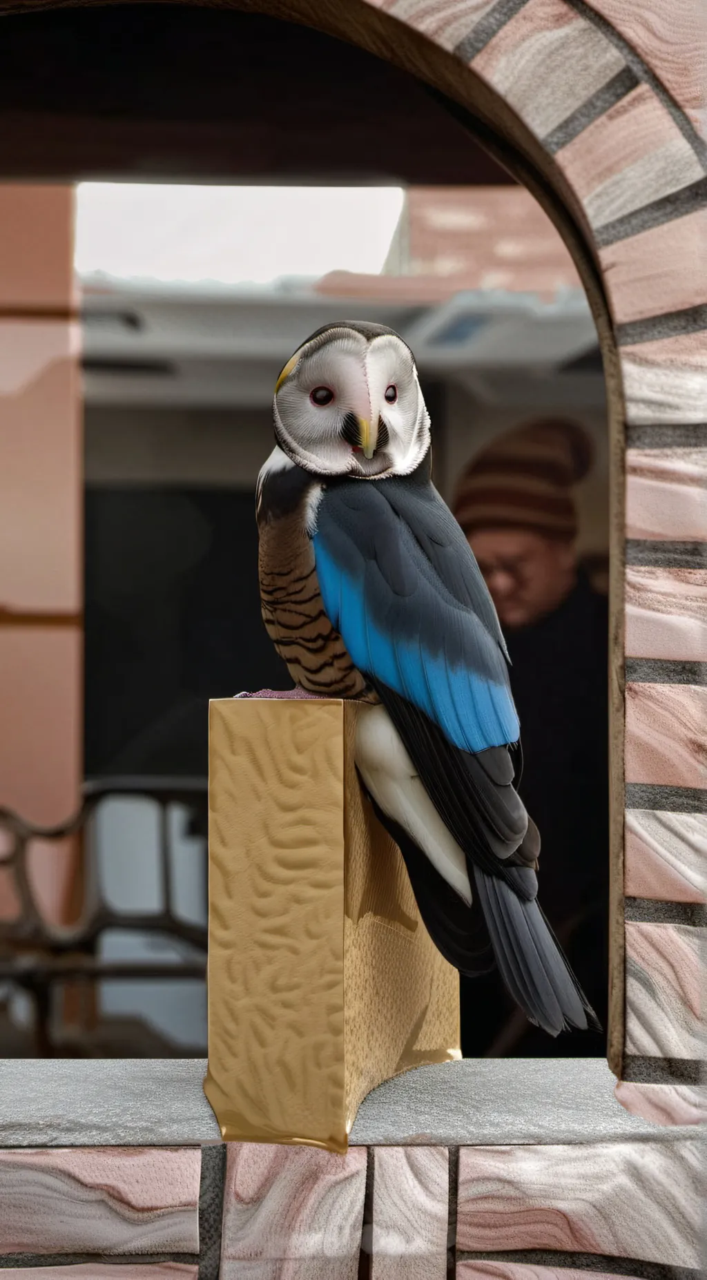 ai character: Birdie background