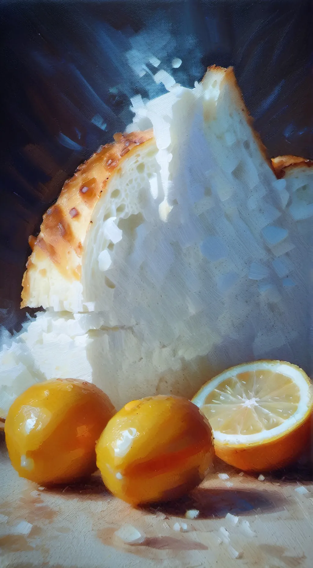 ai character: Your stomach  background