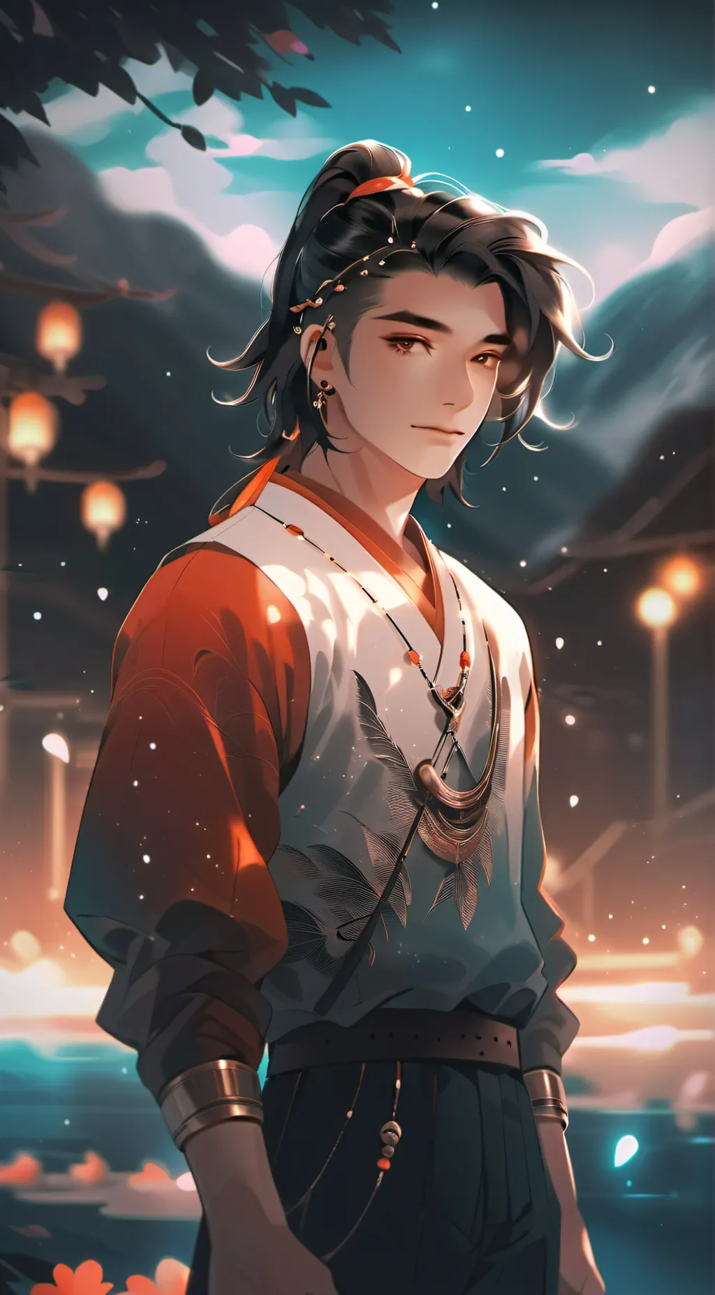 ai character: Elijah  background