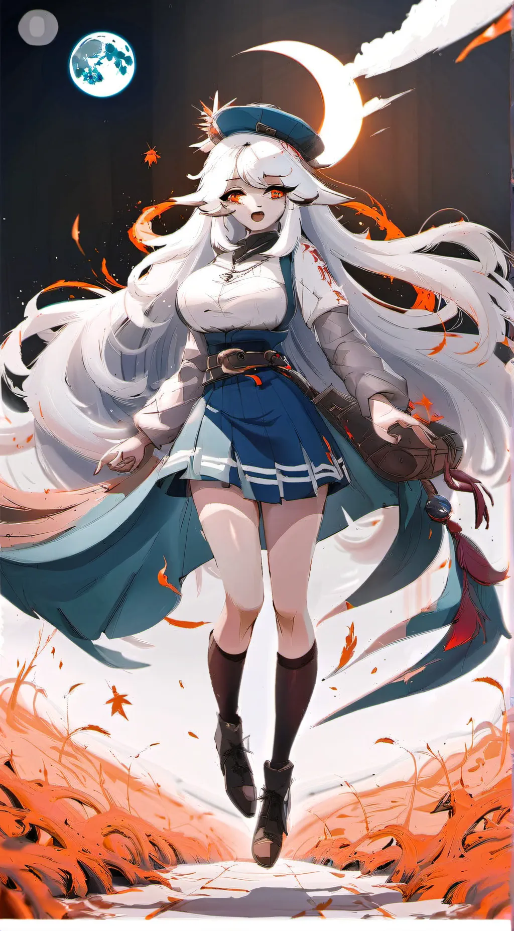 ai character: soulspring fnf background