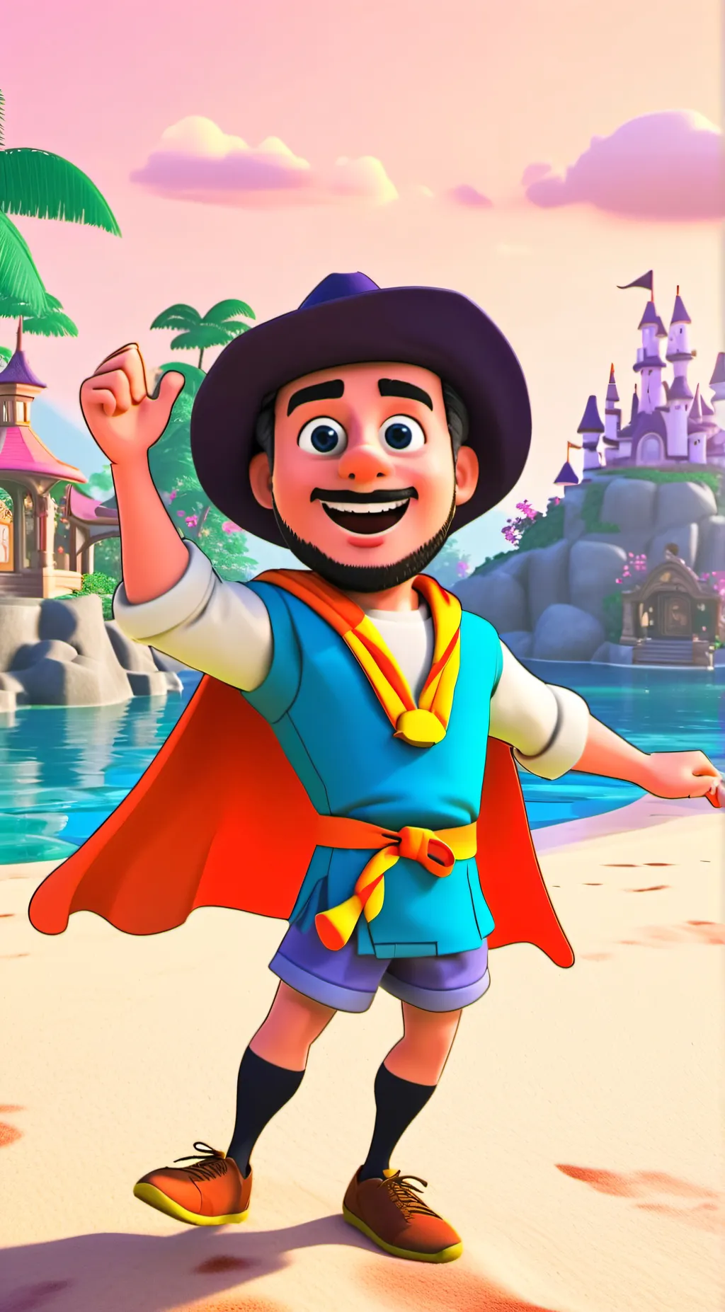 ai character: Catnap background