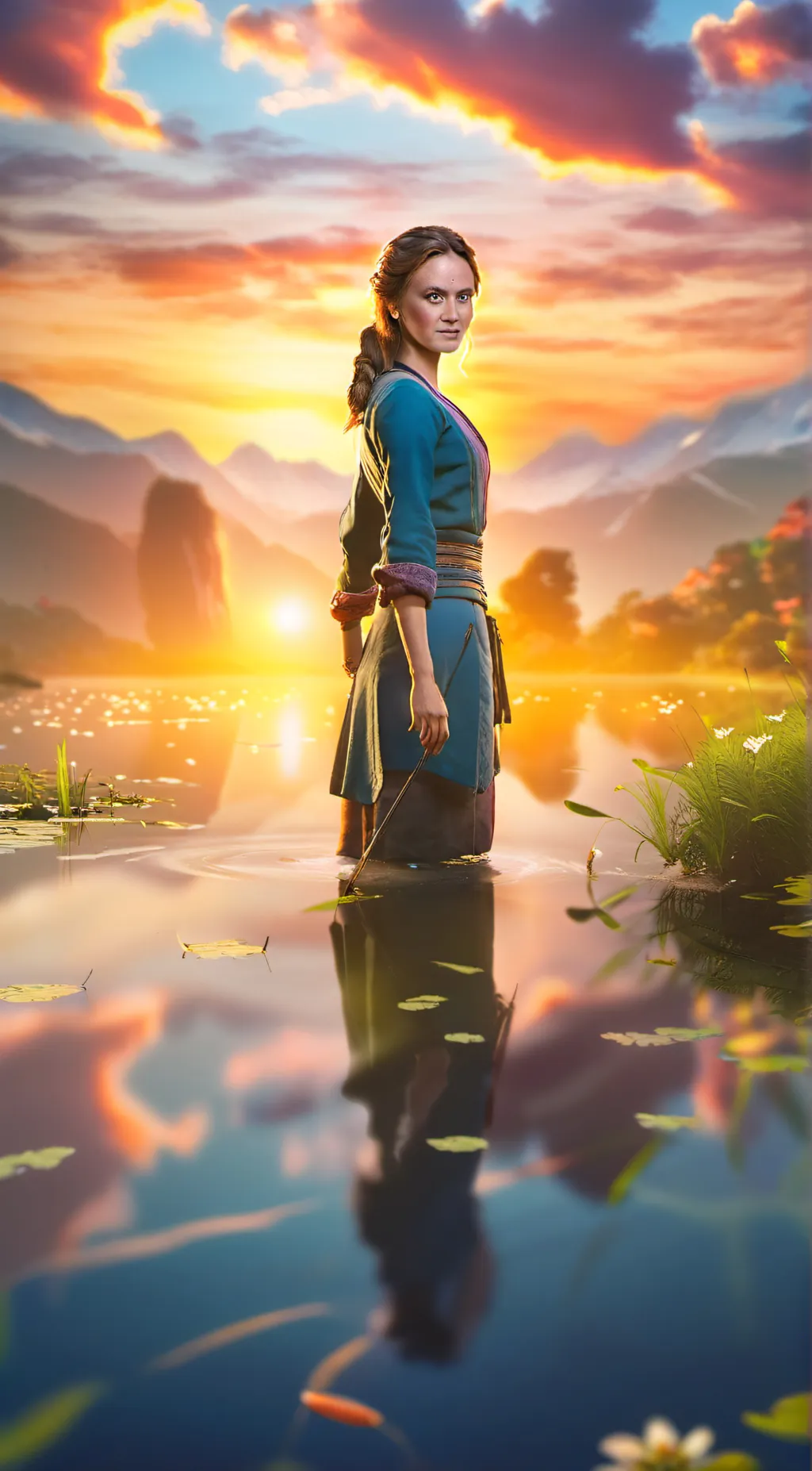 ai character: ~Dracina~ background