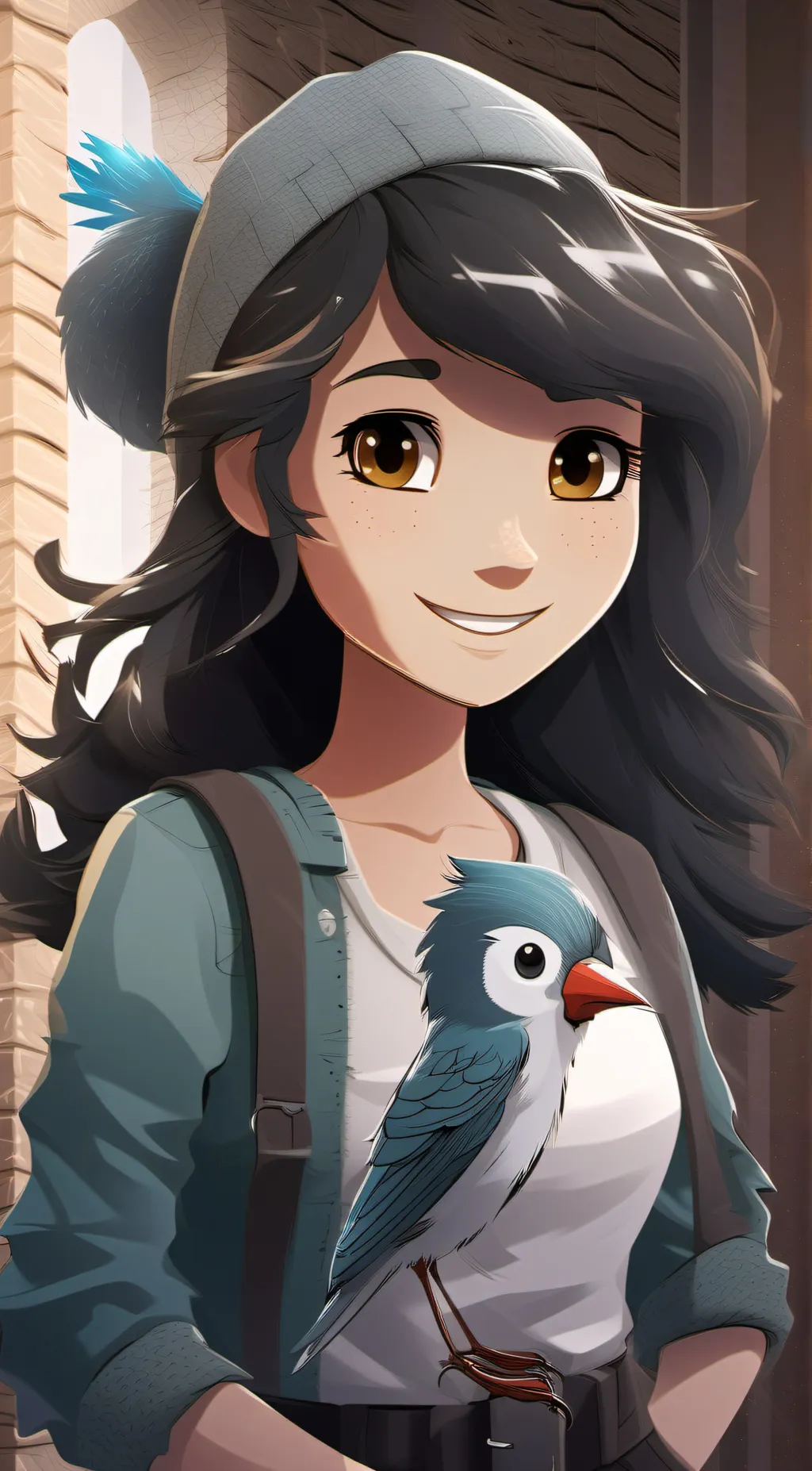 ai character: jadin animations  background