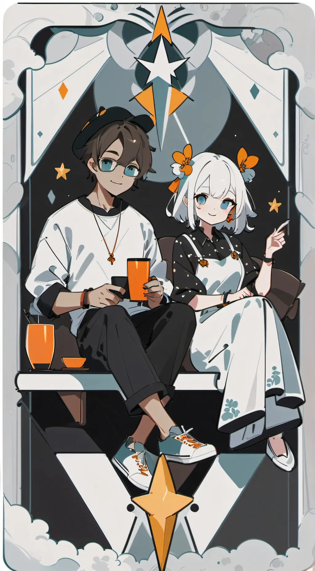 ai character: Aaron background