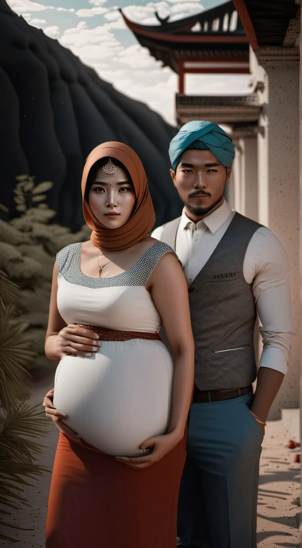 ai character: sarah background