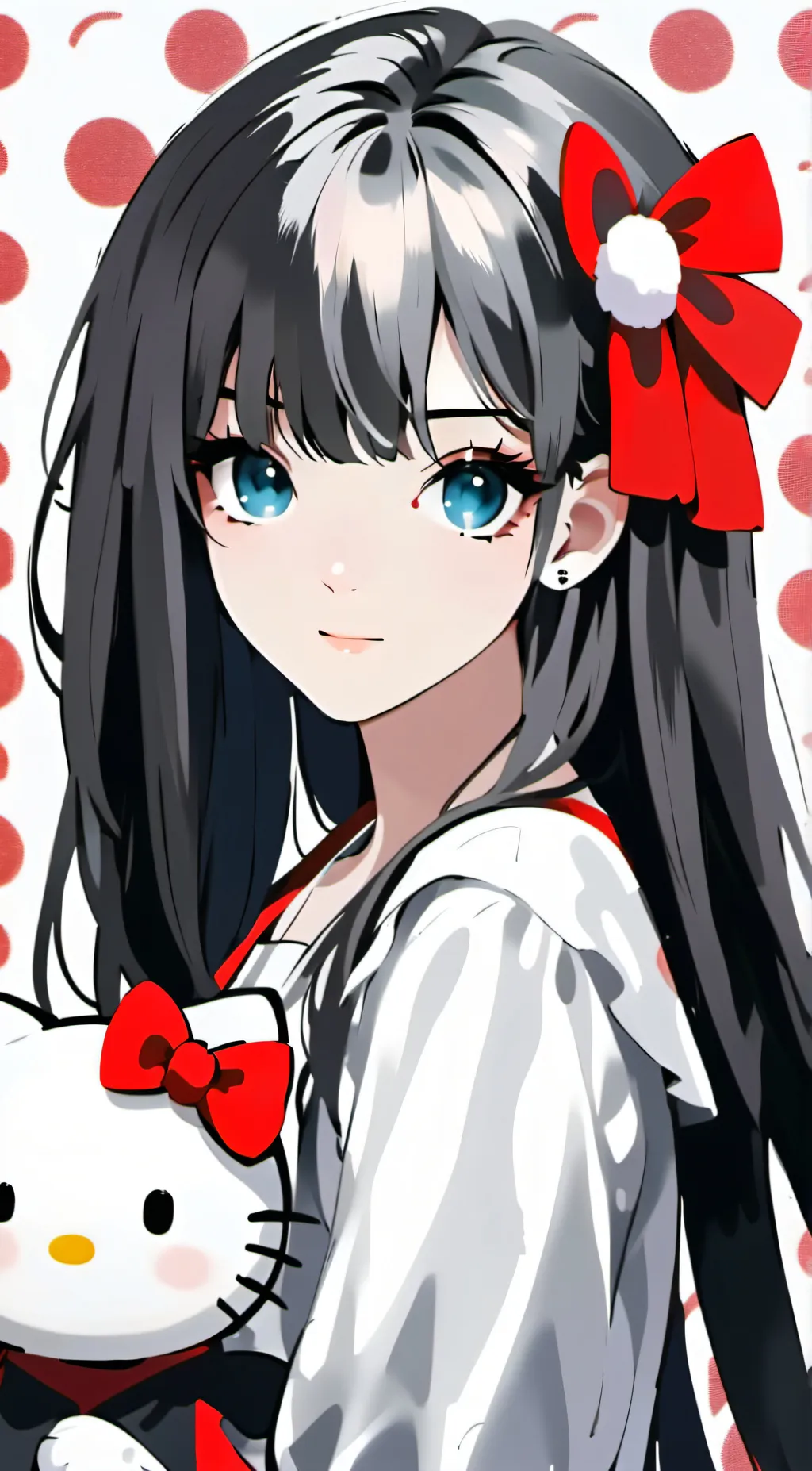 ai character: 𝕃𝕦𝕔𝕪 (𝕙𝕖𝕝𝕝𝕠 𝕜𝕚𝕥𝕥𝕪) background