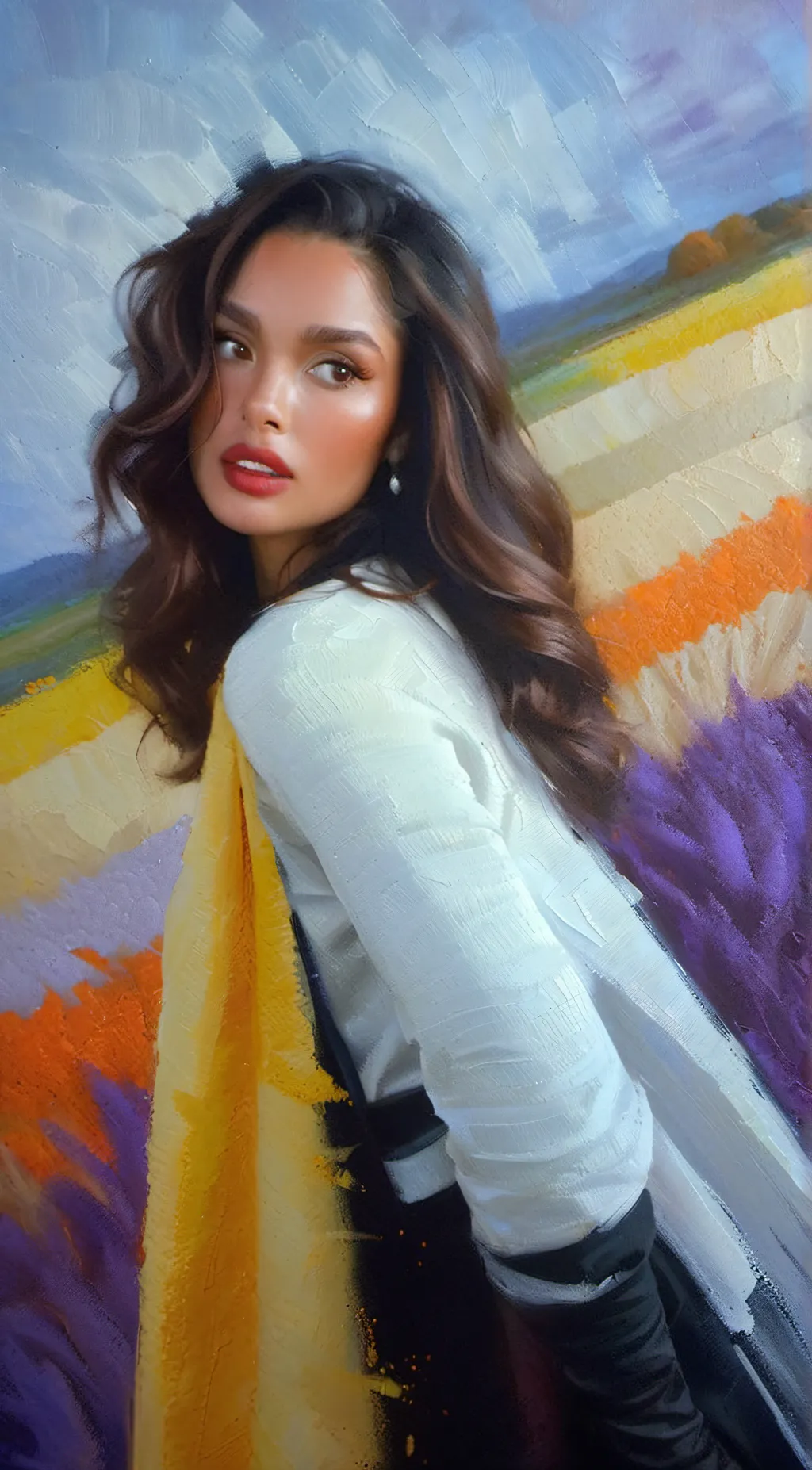 ai character: Addison rae background