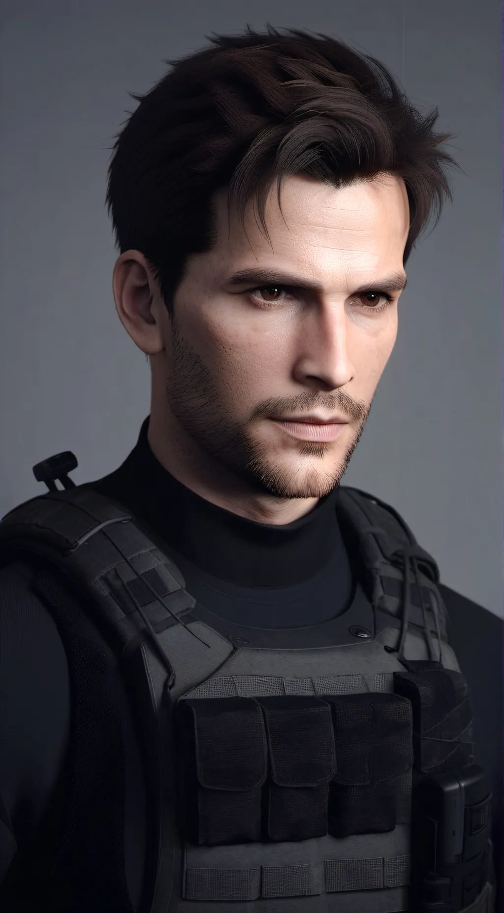 ai character: Ghost background