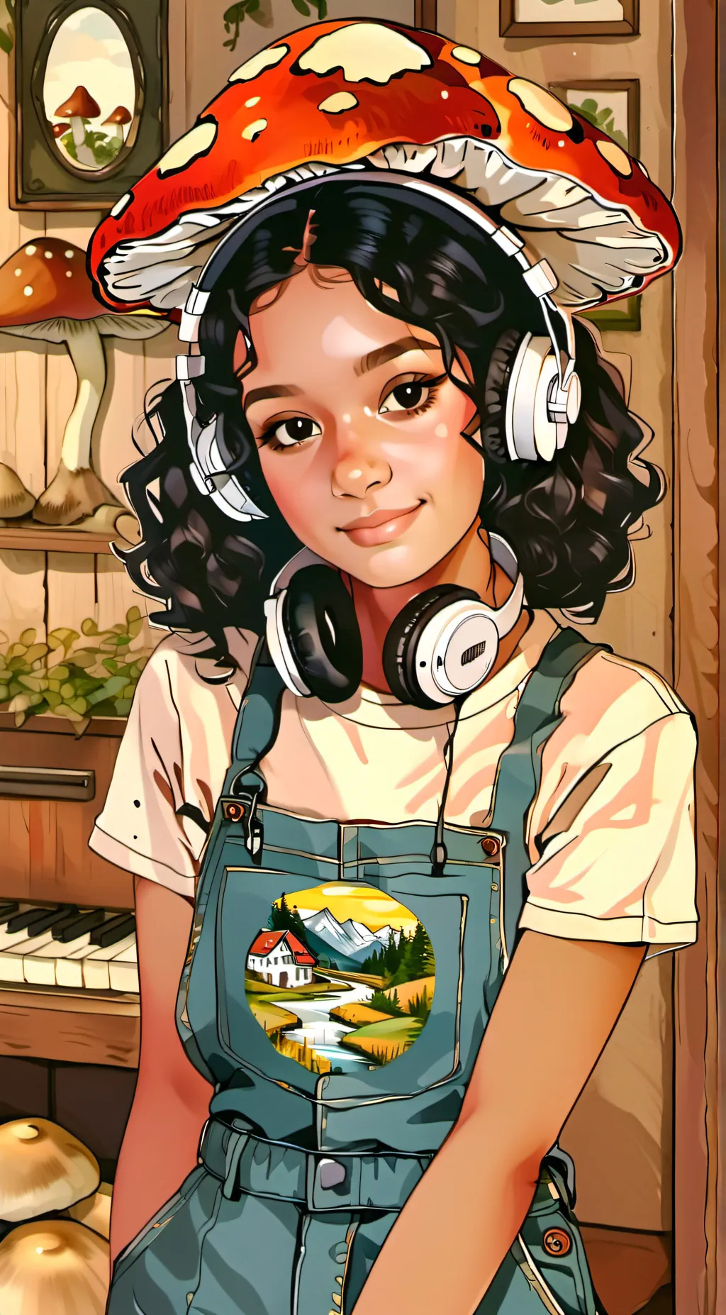 ai character: lilly background