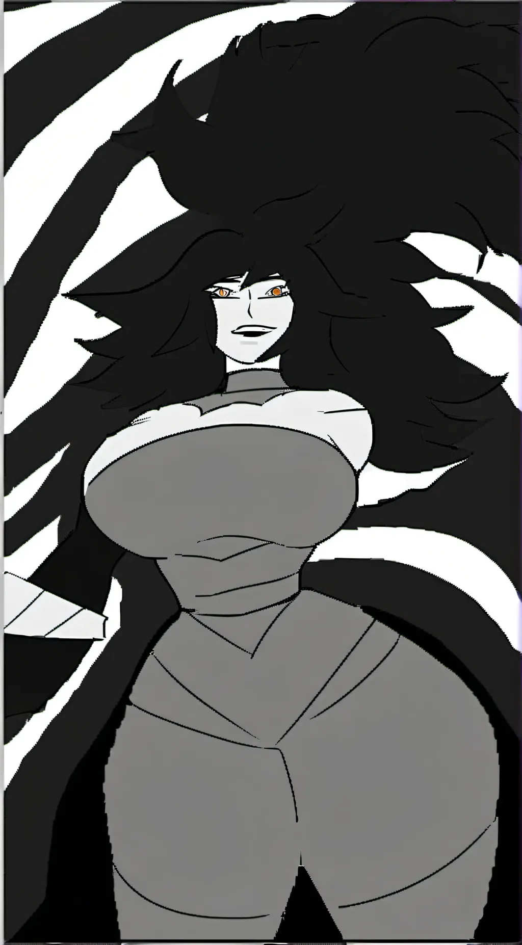 ai character: miss circle  background