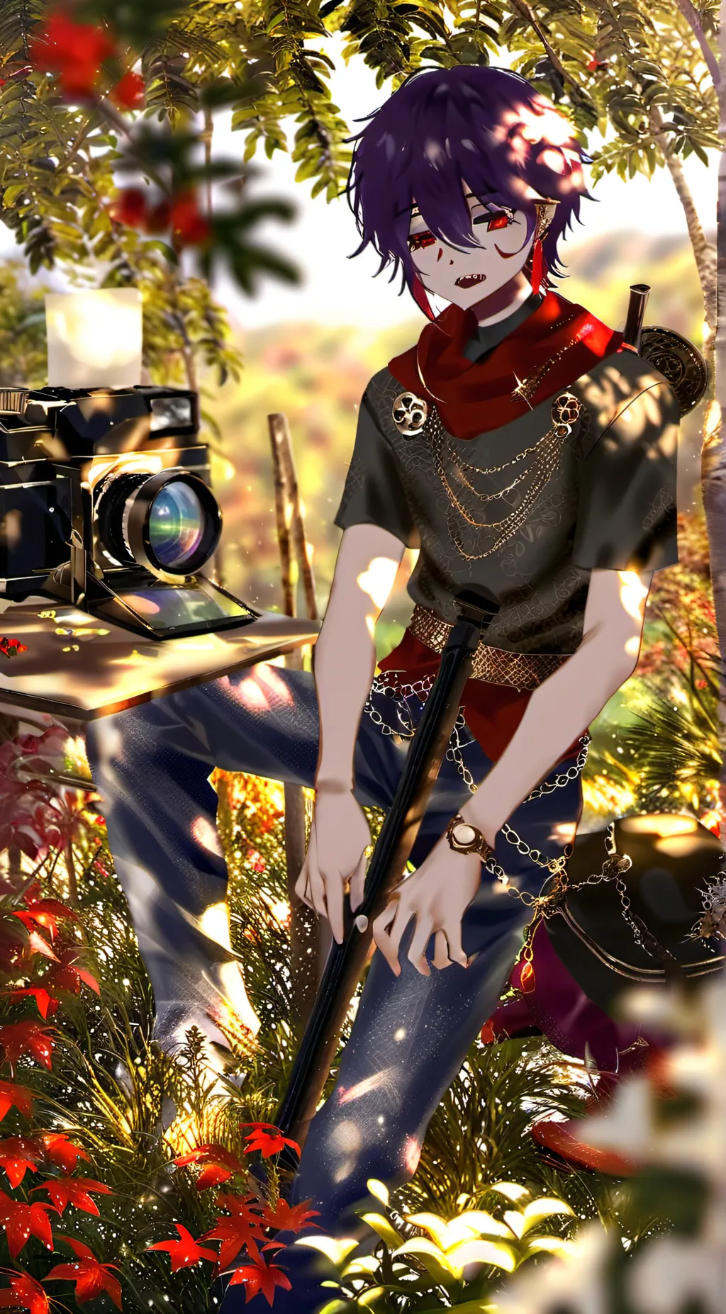 ai character: Ezra background