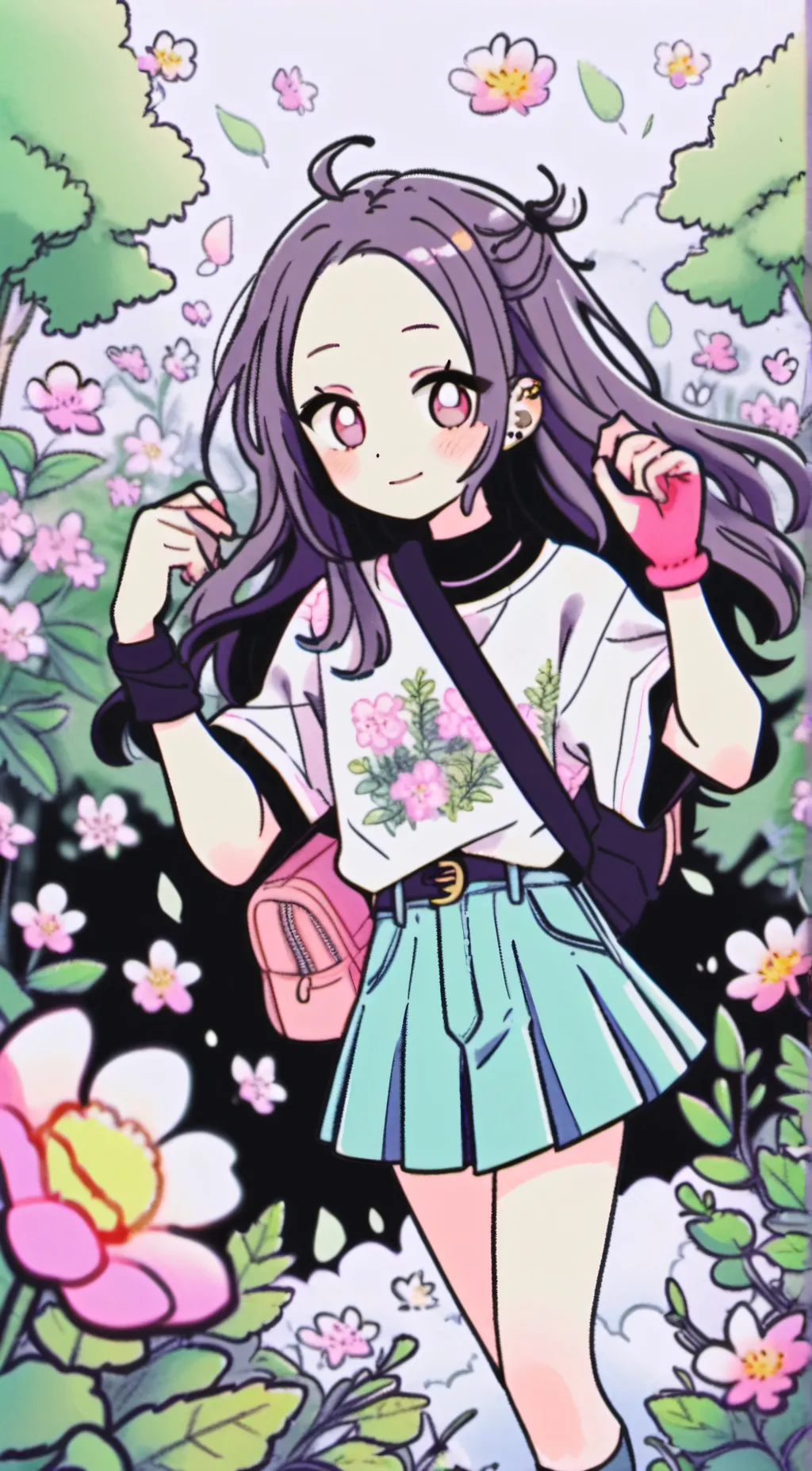 ai character: kanae background