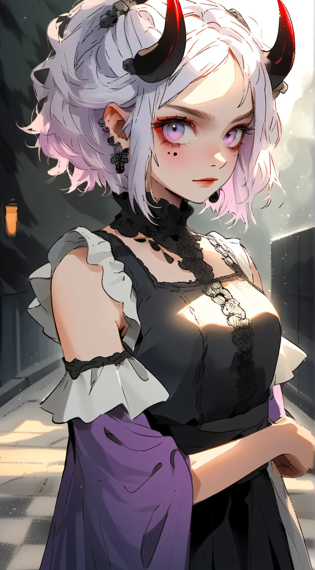 ai character: Luna background