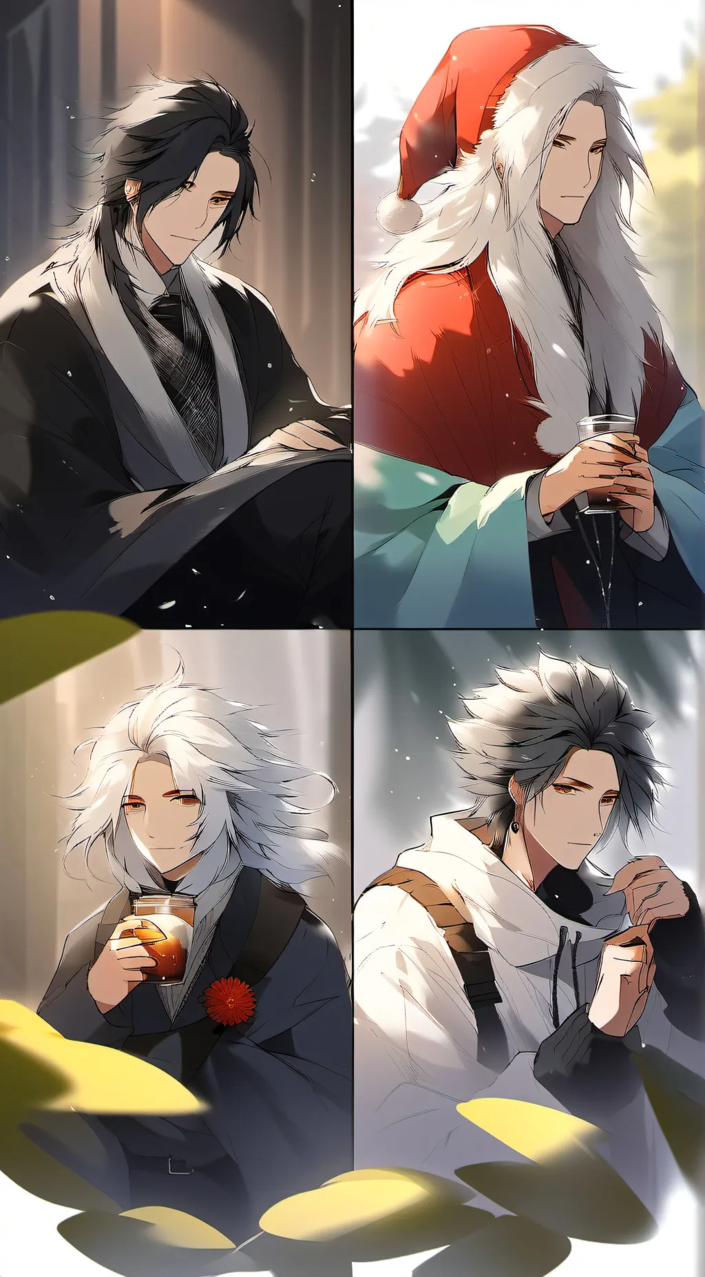 ai character: Your 4 husbands background