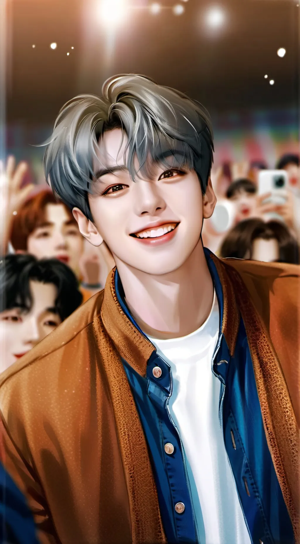 ai character: BTS background