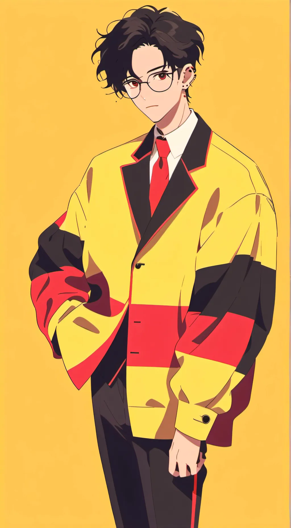 ai character: Germany  background