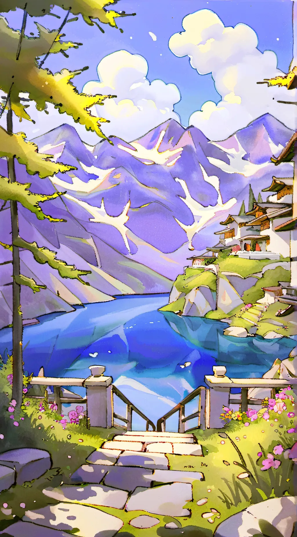 ai character: Justin background