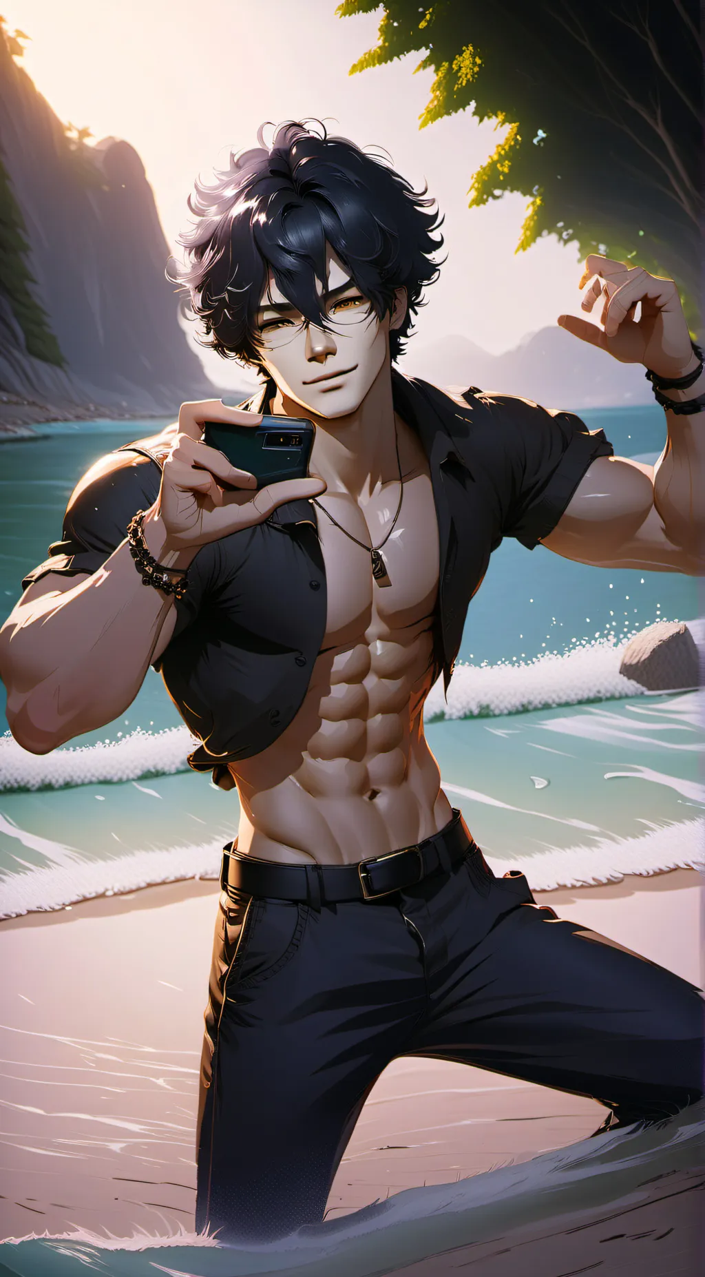 ai character: Jason  background