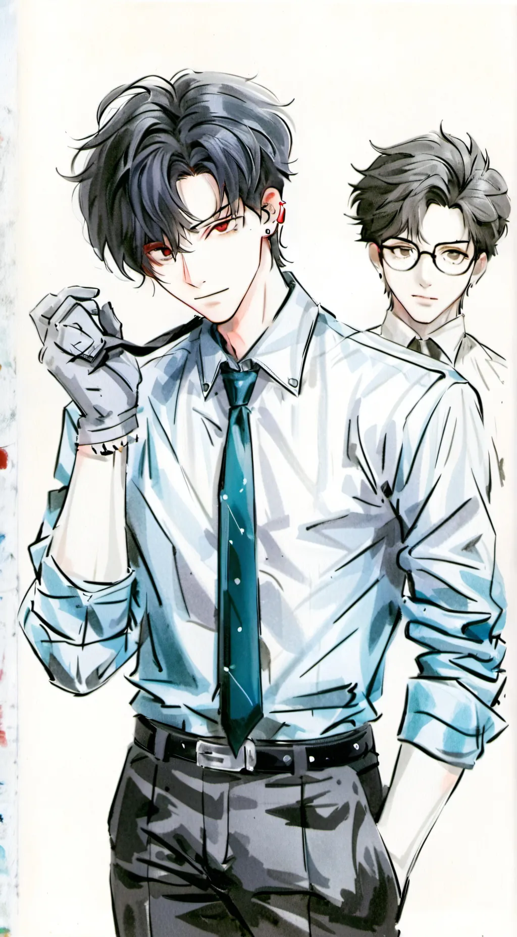 ai character: Lucas background