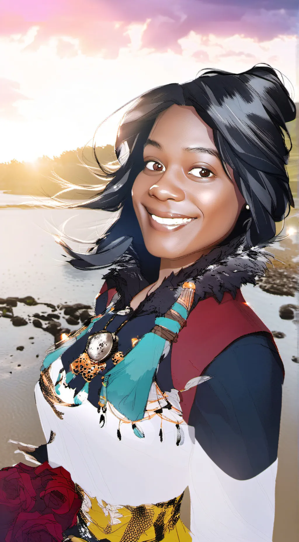 ai character: gma background