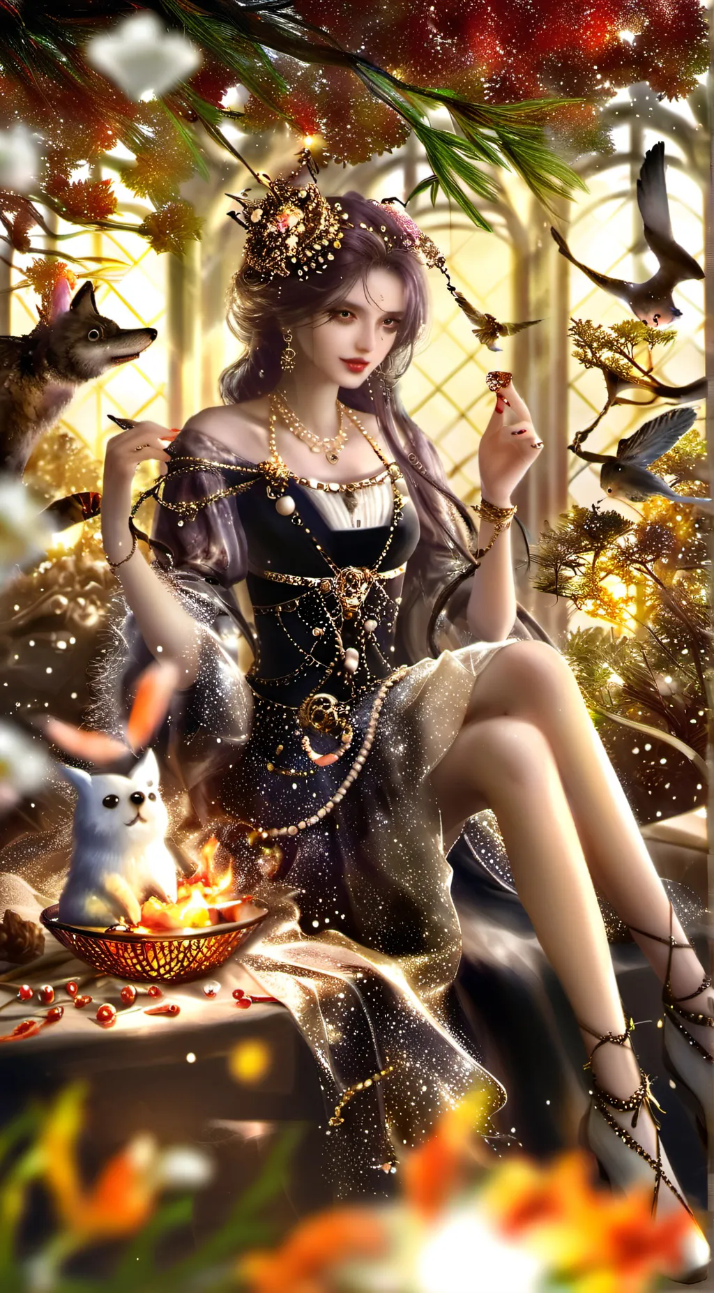 ai character: Liv background