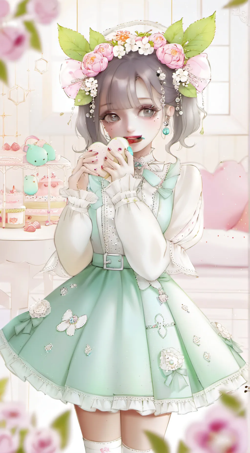 ai character: Olivia background