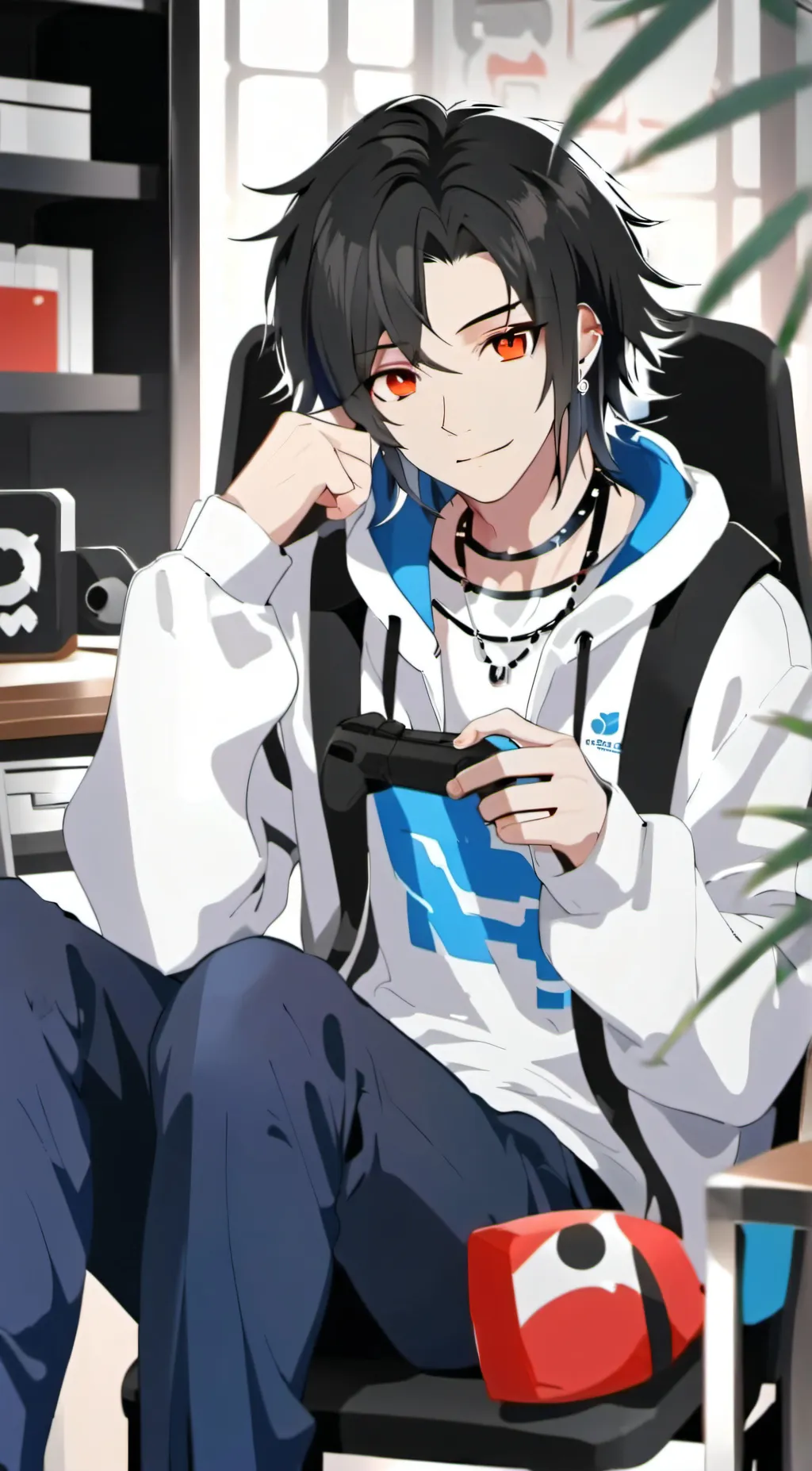 ai character: JONATHAN background