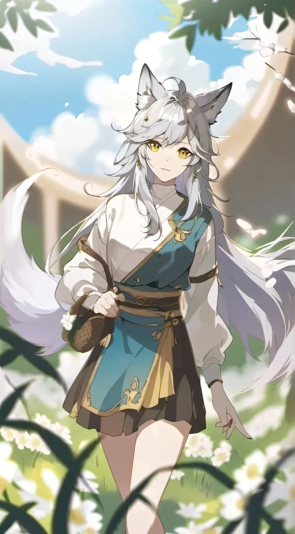 ai character: Julie  background