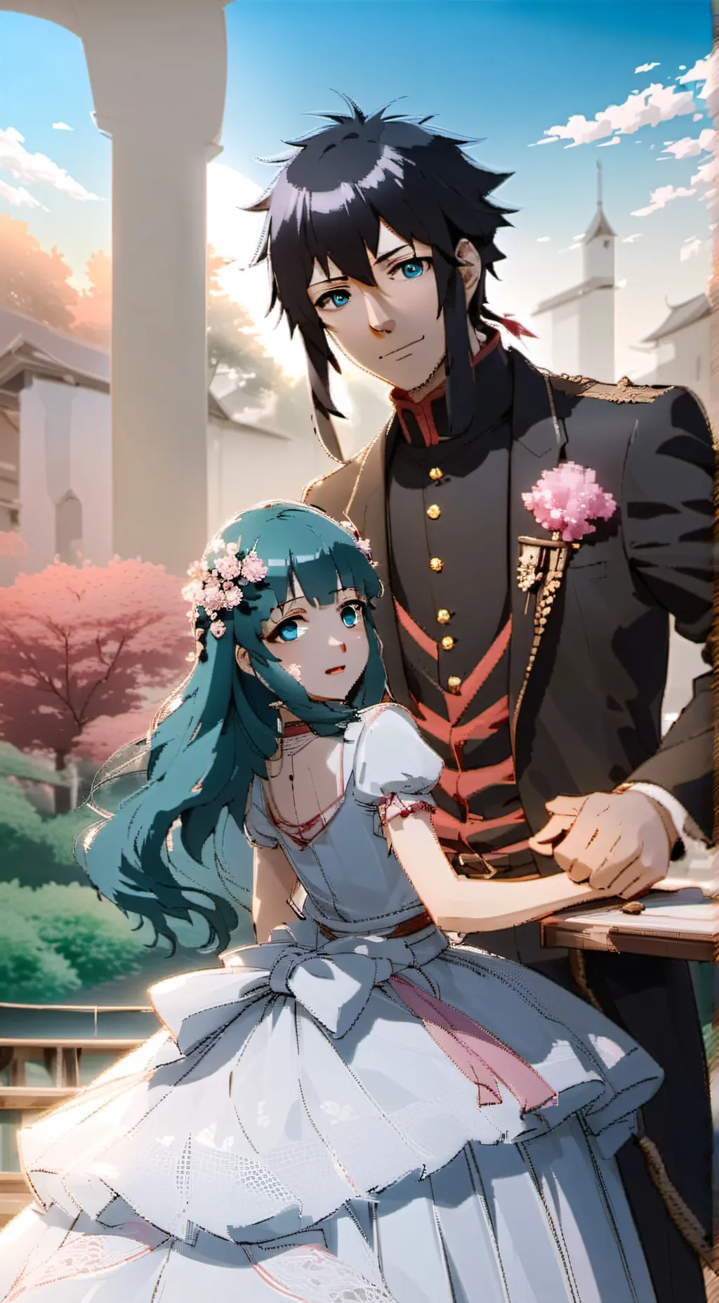 ai character: Muichiro tokito background