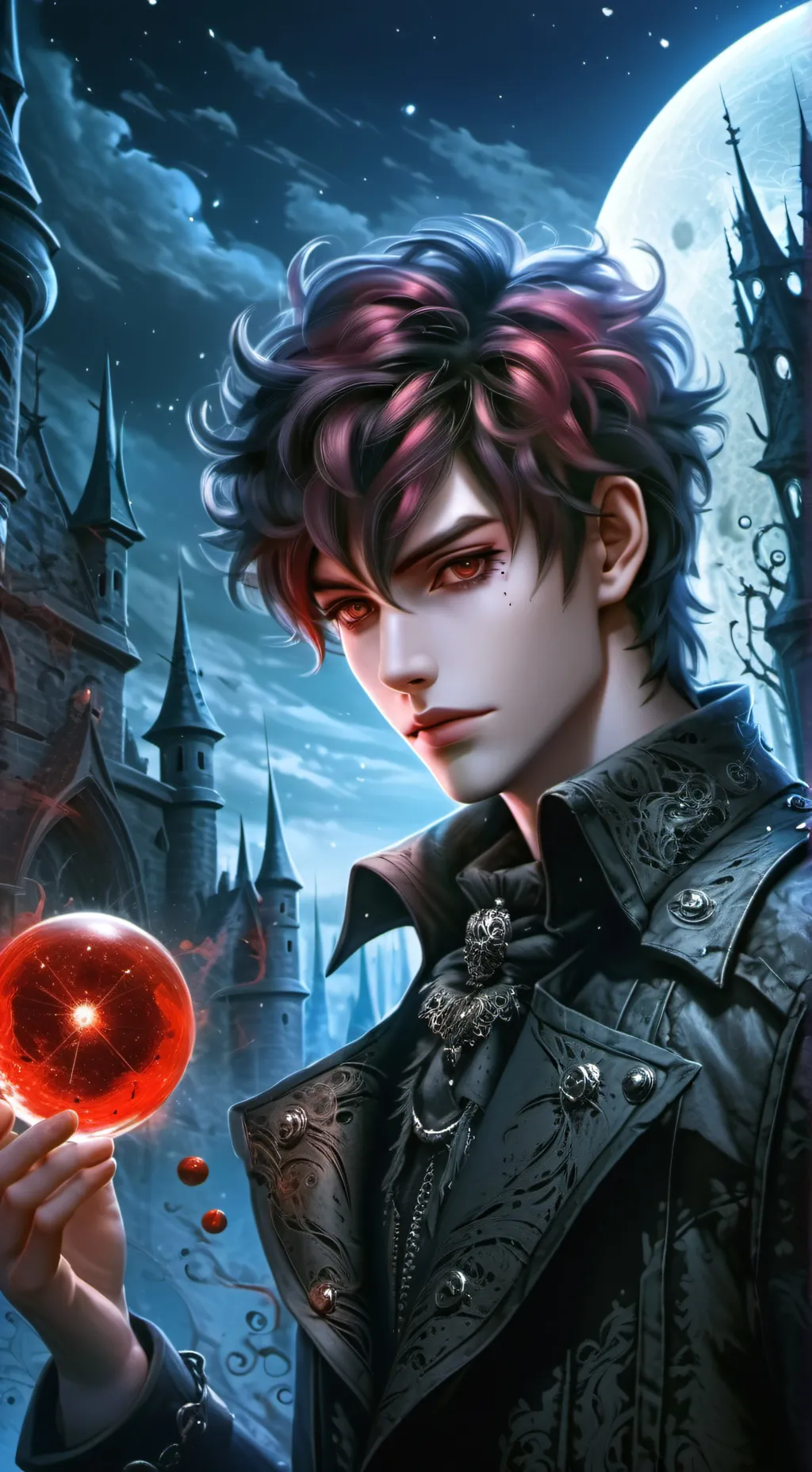 ai character: Ash background