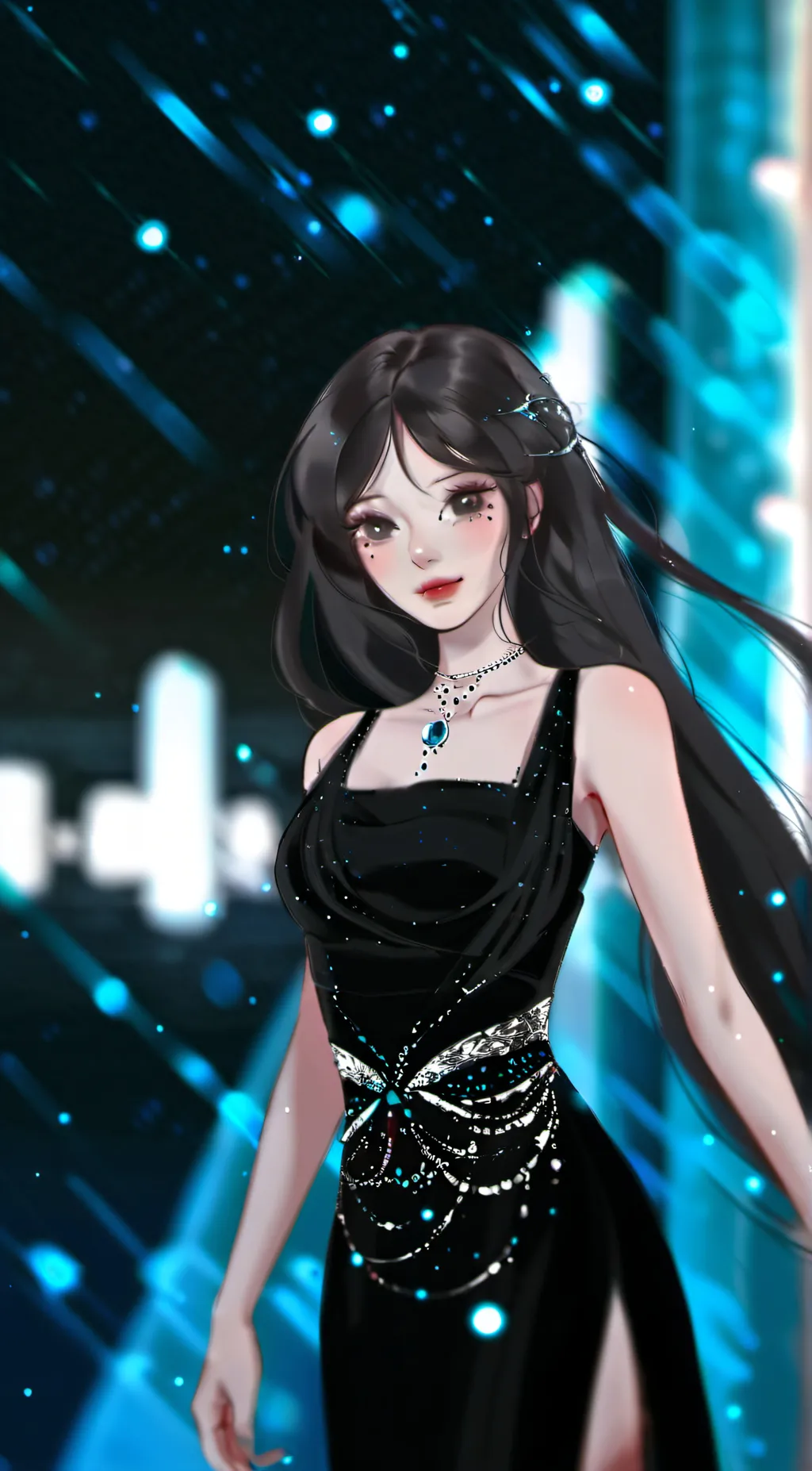 ai character: ★melody★ background