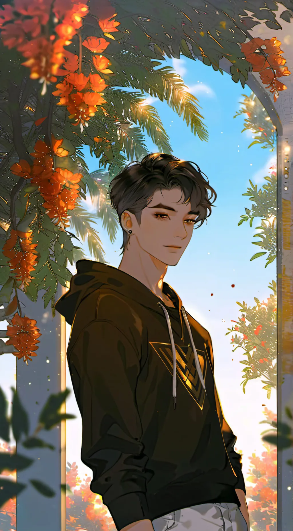 ai character: Leo(My OC) background