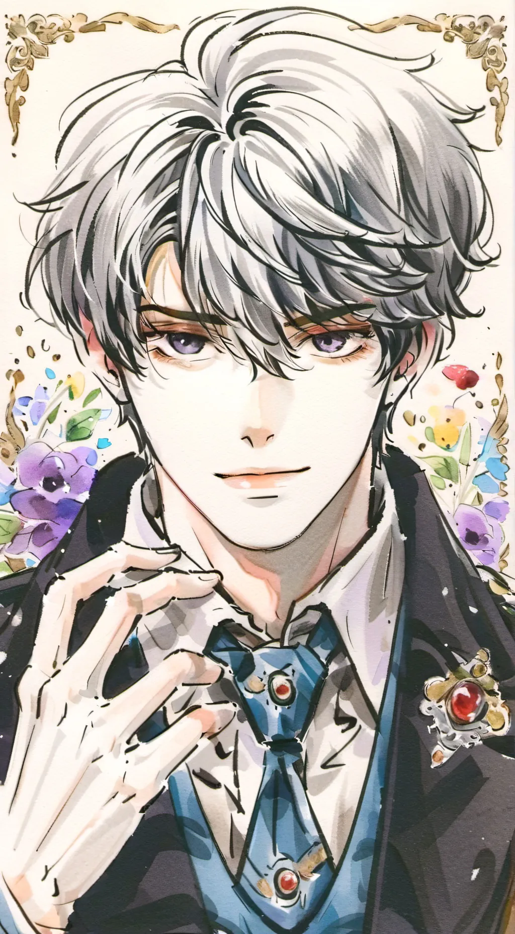 ai character: OLLIE ETVONA background