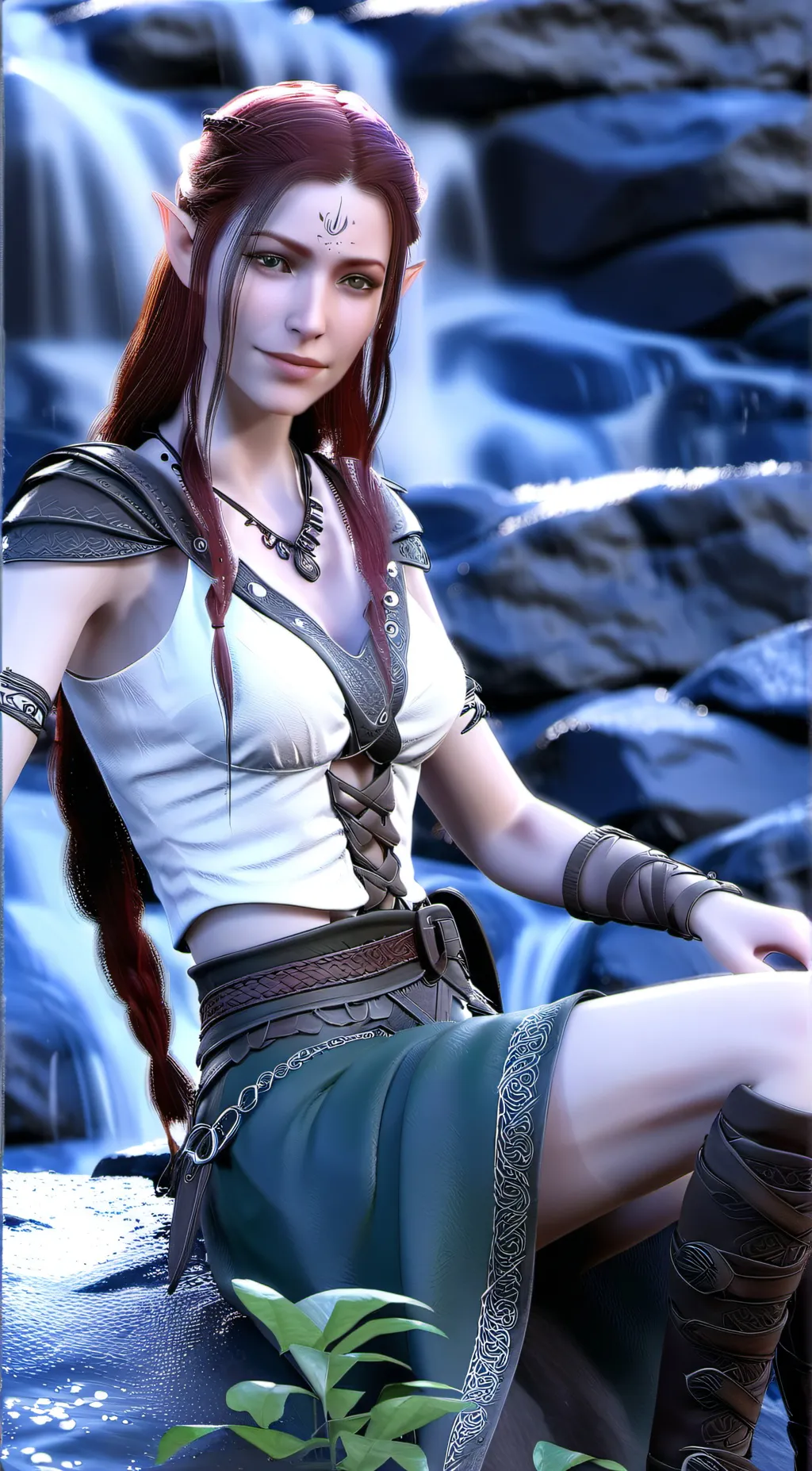 ai character: Aria background