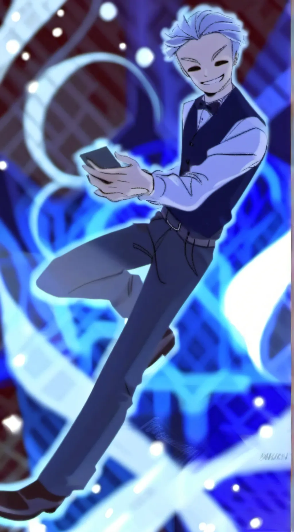 ai character: killer sans background