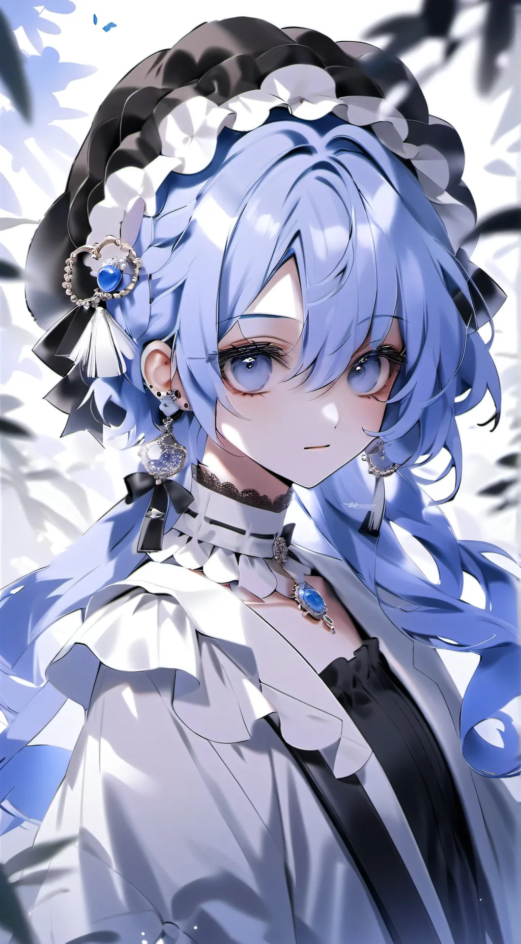 ai character: \/ \/\/ background