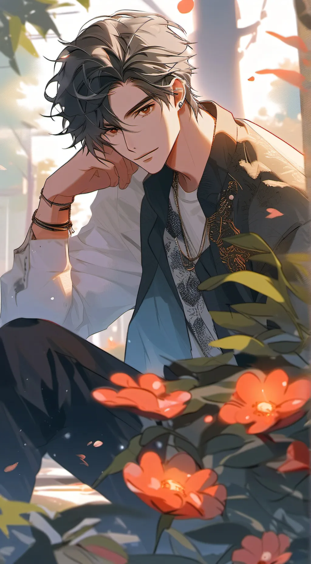 ai character: Ethen  background