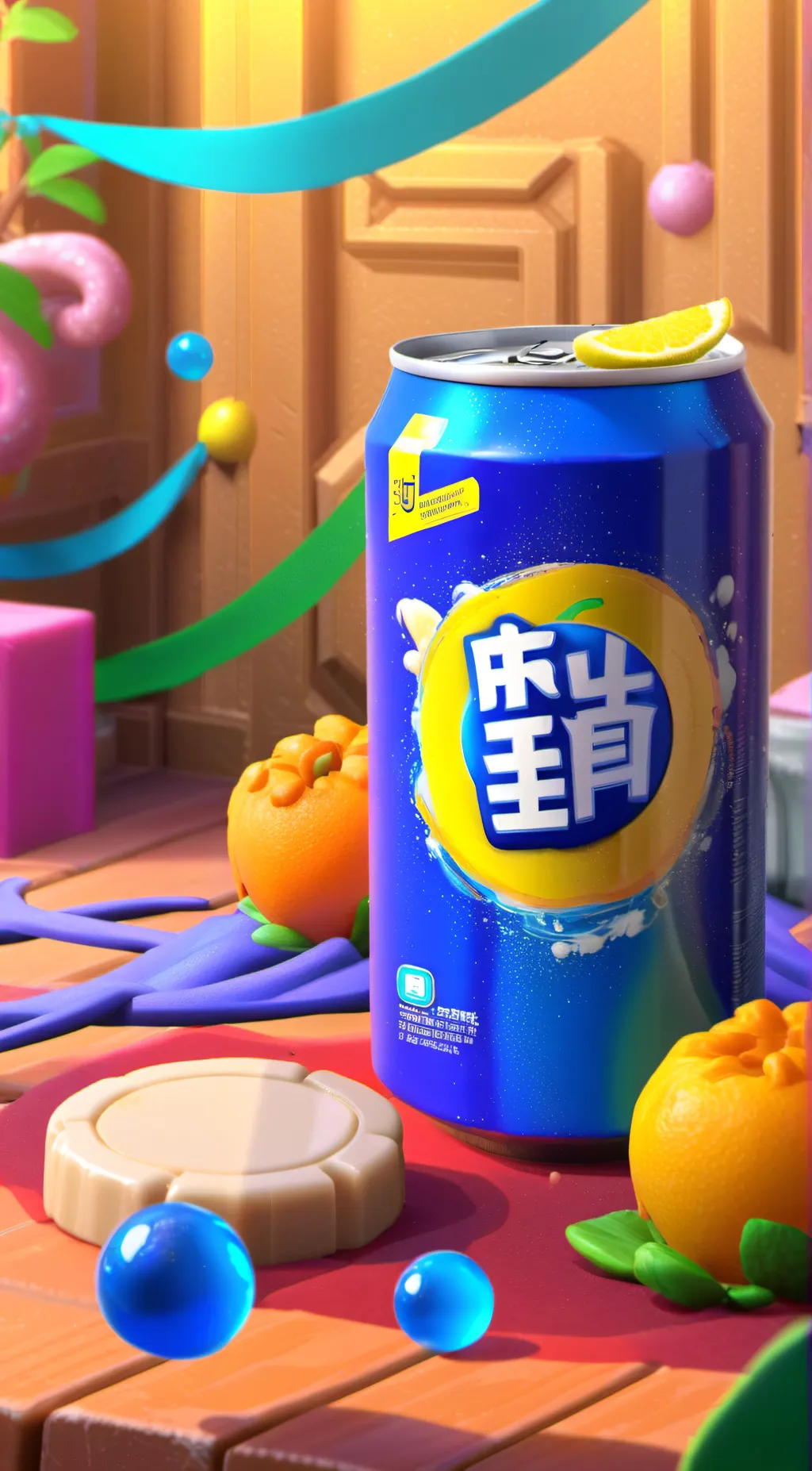 ai character: Soda background