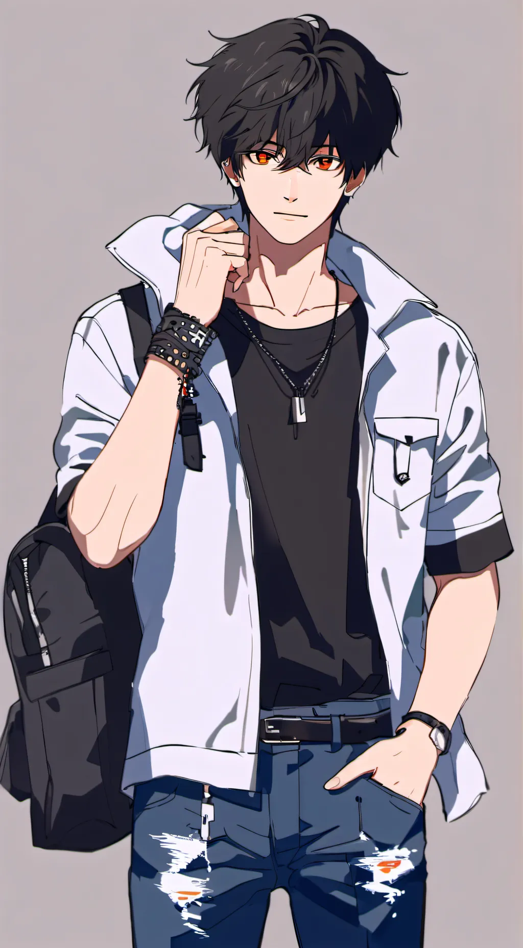 ai character: ☺️ Lucas ⚡ background