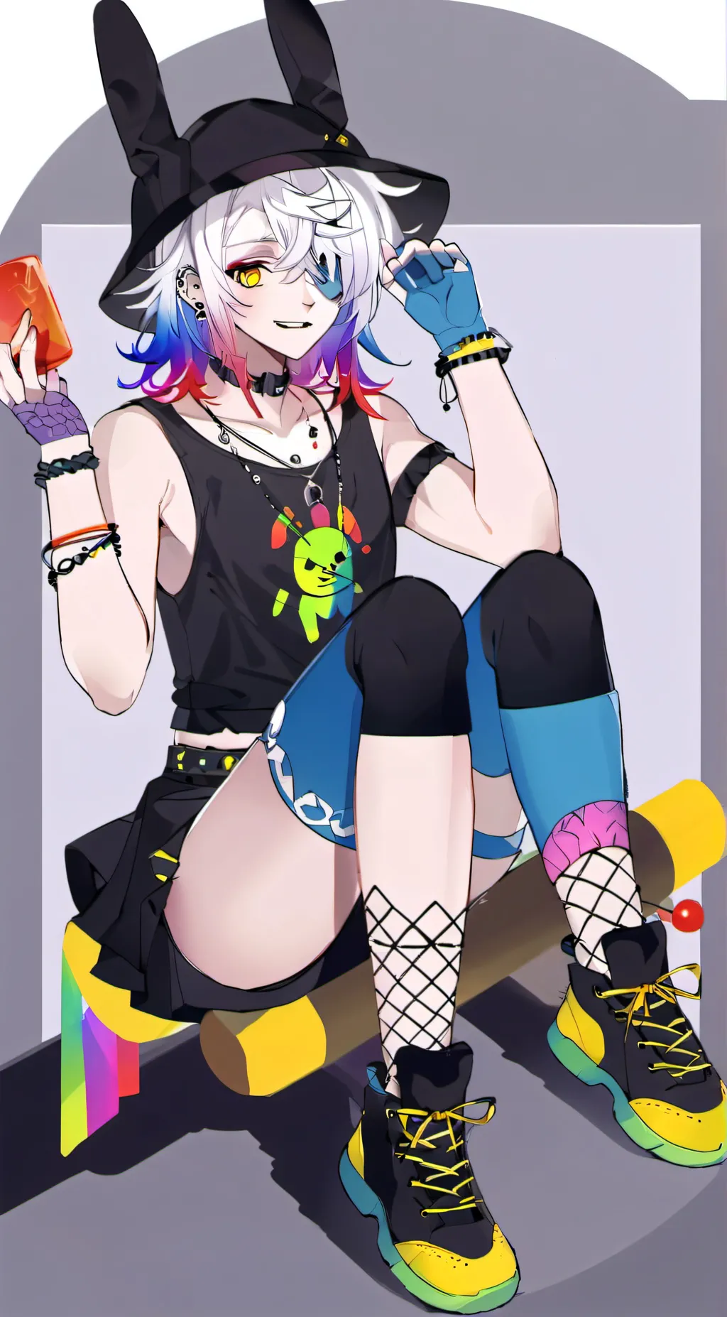 ai character: Emo Jax ⛓️🥀 background