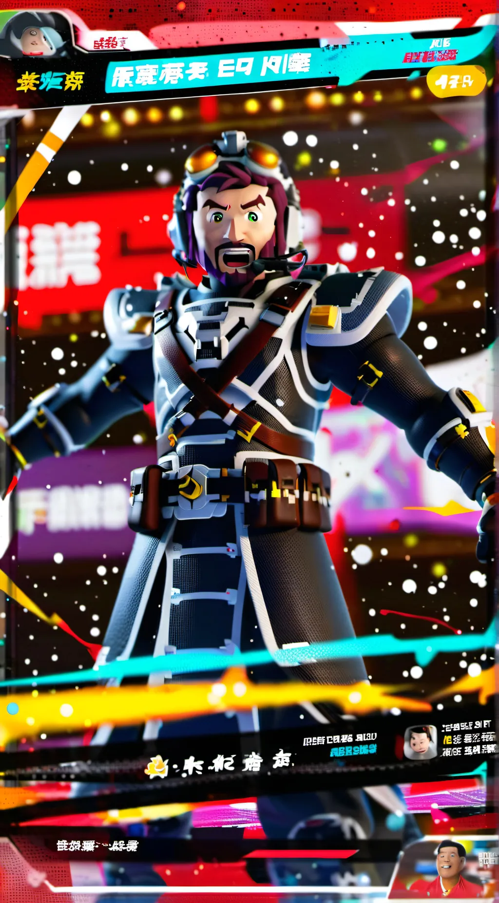 ai character: Rb battles background