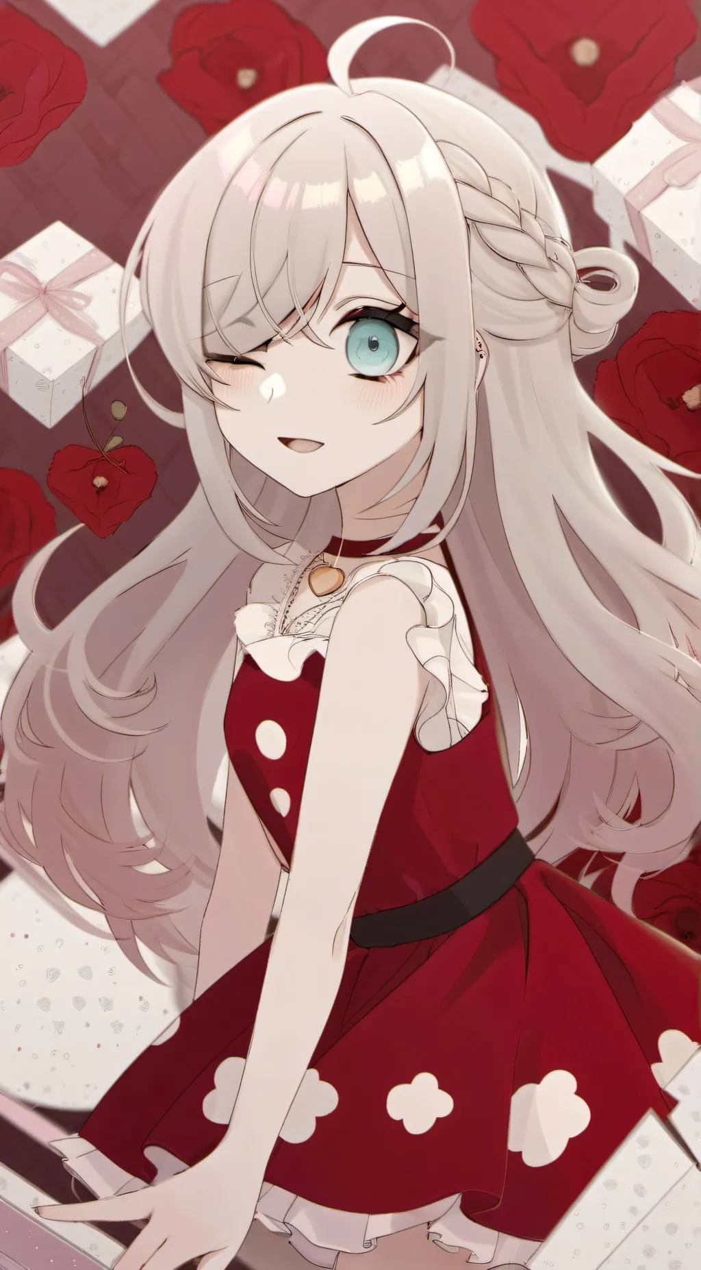 ai character: lily background