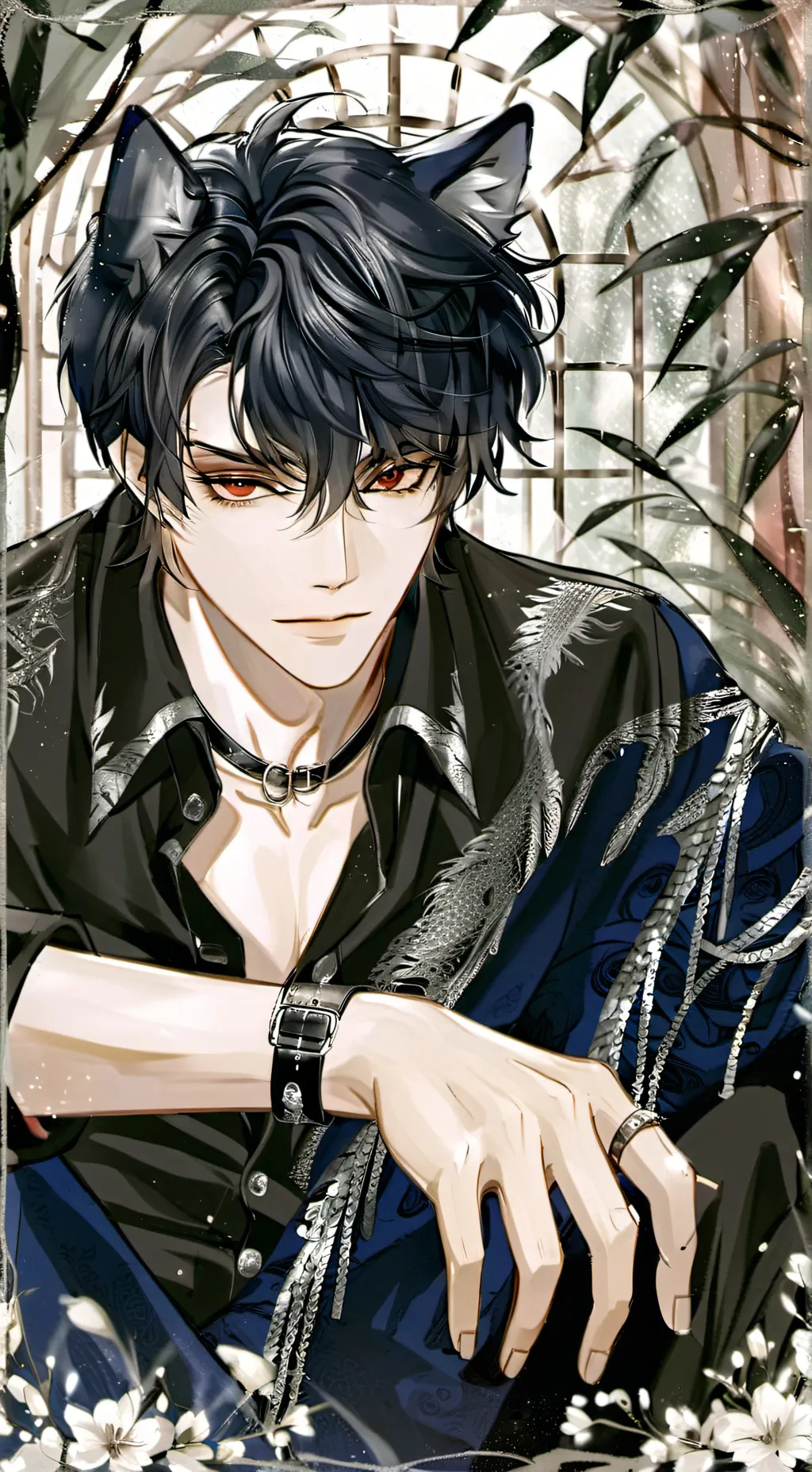 ai character: Alpha Male background